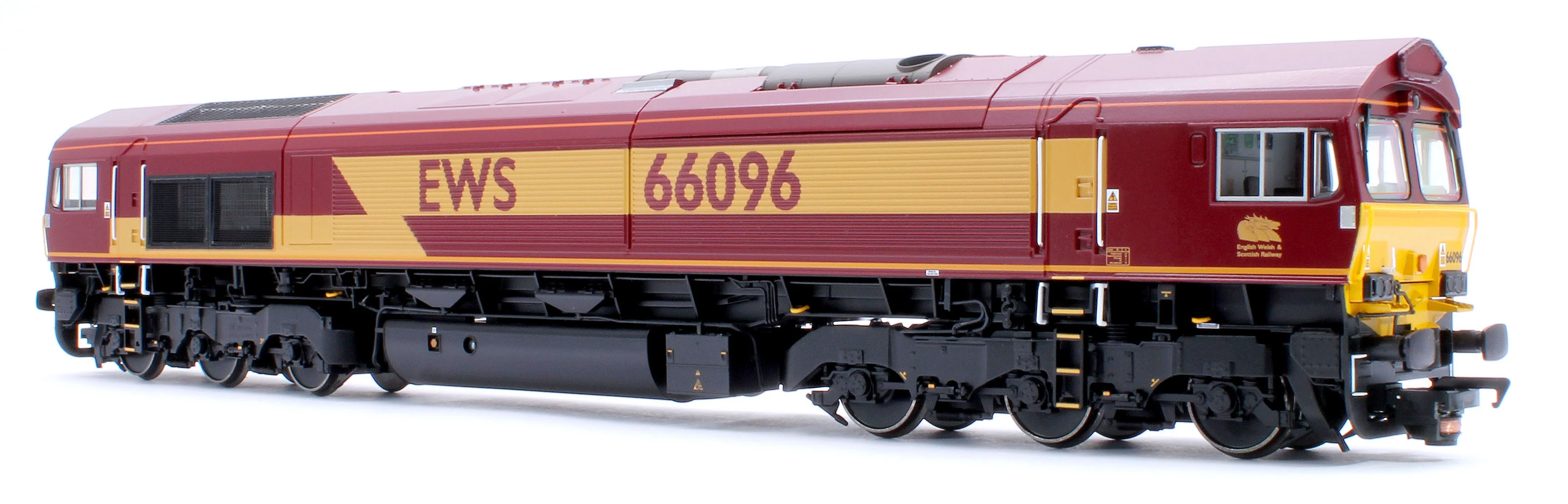 Class 66/0 66096 EWS Diesel Locomotive - Deluxe DCC Sound - Image 5