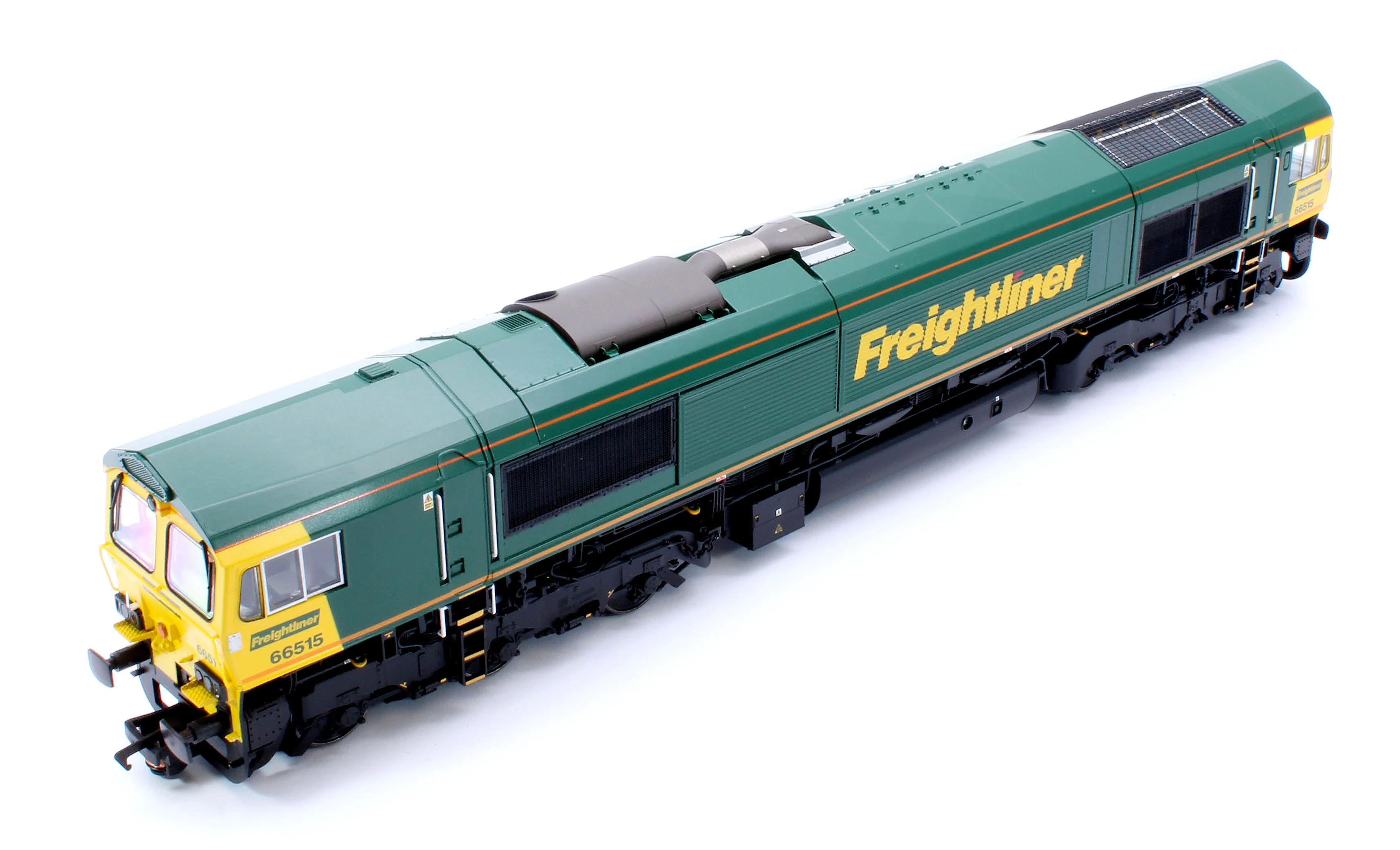 Class 66/5 66515 Freightliner Green Diesel Locomotive - Image 11