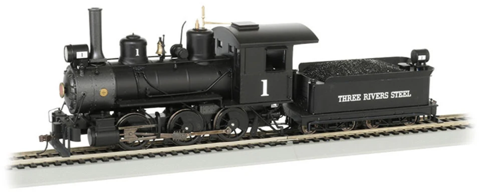 29401 0-6-0 - Three Rivers Steel #1 Steam Locomotive - DCC Fitted