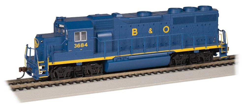 EMD GP40 - B&O #3684 Diesel Locomotive - DCC Sound