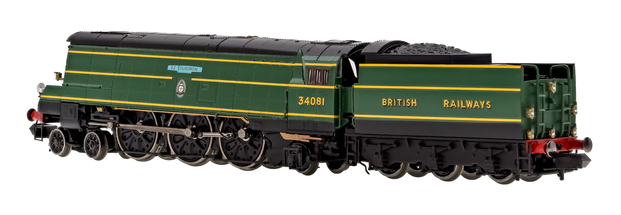 2S-034-008D Battle of Britain ‘92 Squadron’ 34081 SR Malachite Green “British Railways” - DCC Fitted - Image 3
