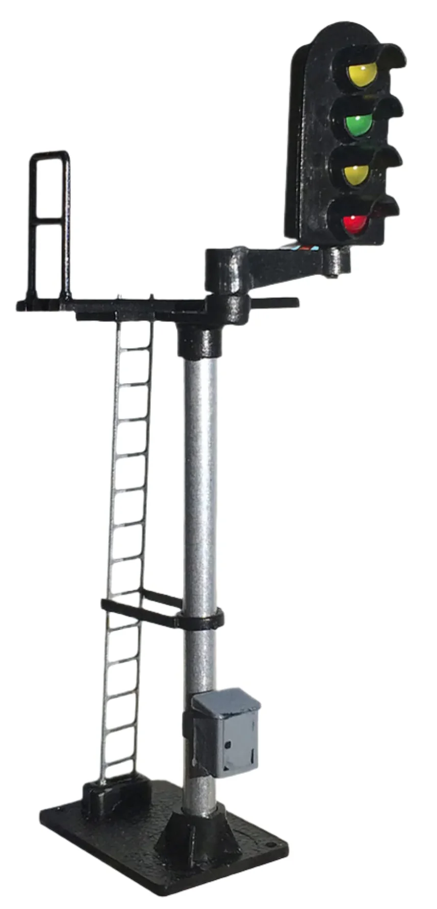 4 Aspect (R/Y/G/Y) Standard Right Offset Round Head Signal