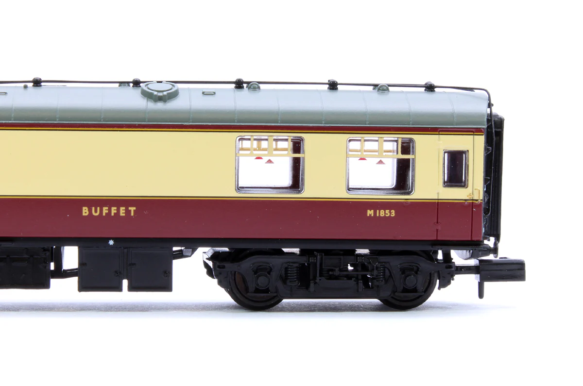 374-113 BR Mk1 RMB Restaurant Miniature Buffet BR Crimson & Cream M1853 - Image 4
