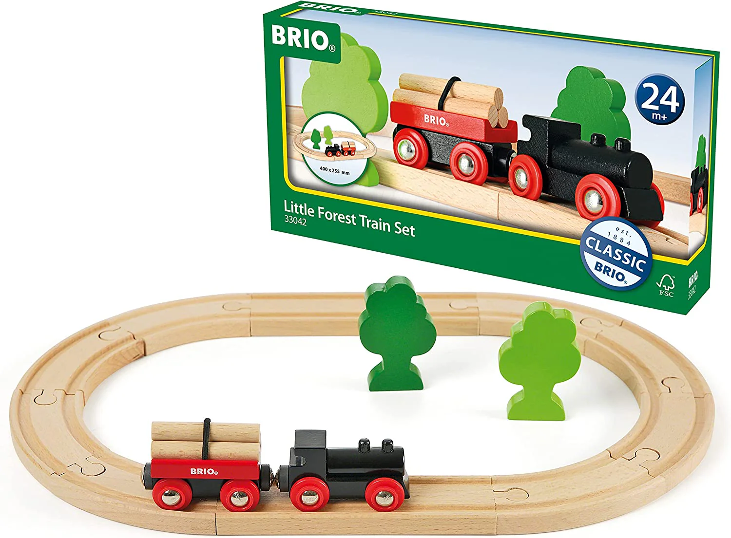 33042 BRIO WORLD - Little Forest Train Set