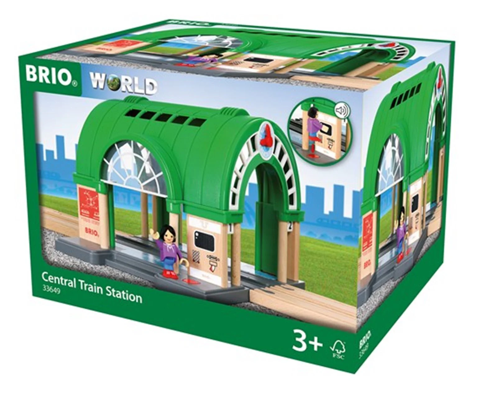 33649 BRIO WORLD - Central Train Station - Image 3