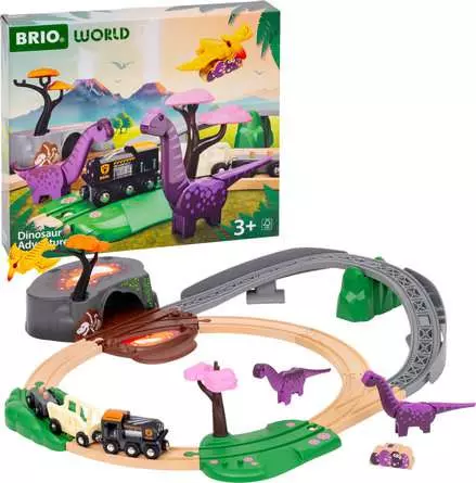 BRIO World Railway Set Dinosaur Adventure Set
