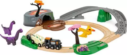 BRIO World Railway Set Dinosaur Adventure Set - Image 2
