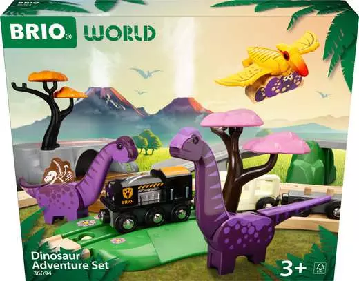 BRIO World Railway Set Dinosaur Adventure Set - Image 3