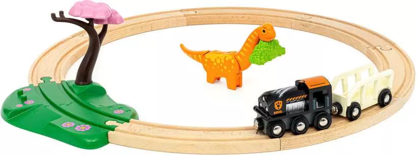 36098 BRIO World Railway Set Dinosaur Circle Set - Image 4