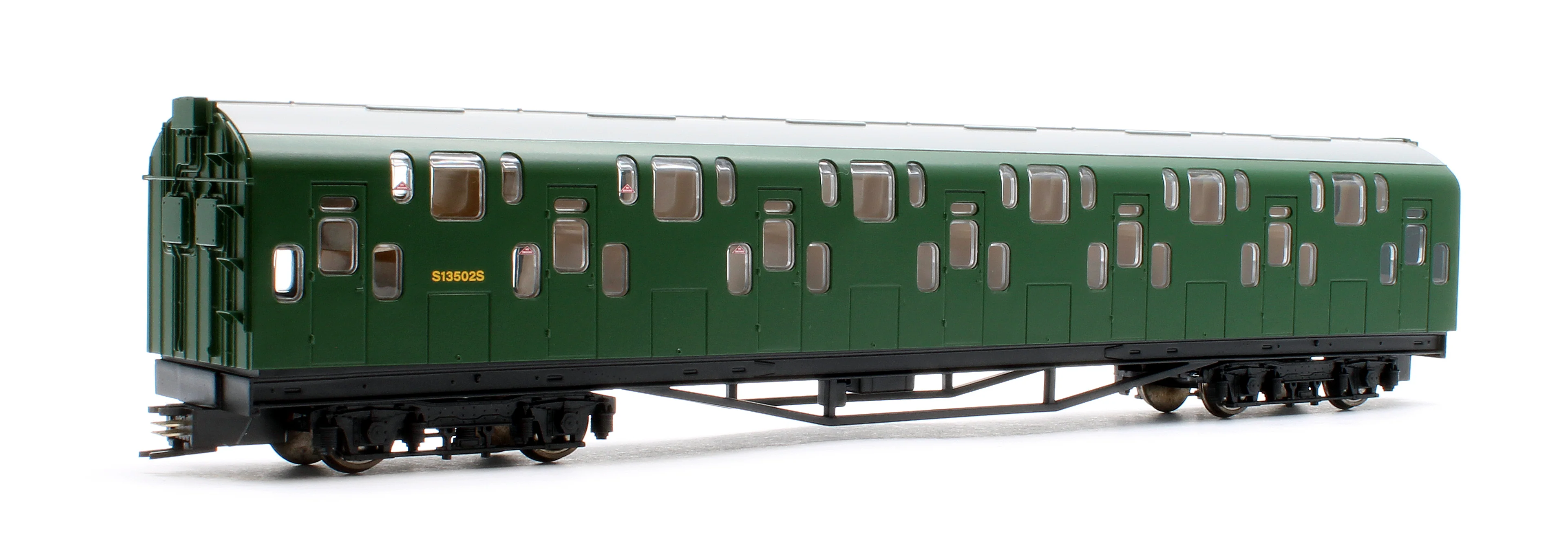 Bulleid Class 4DD Double Decker 4 Car EMU 4001/4901 BR Green with Full Yellow Ends - Image 8