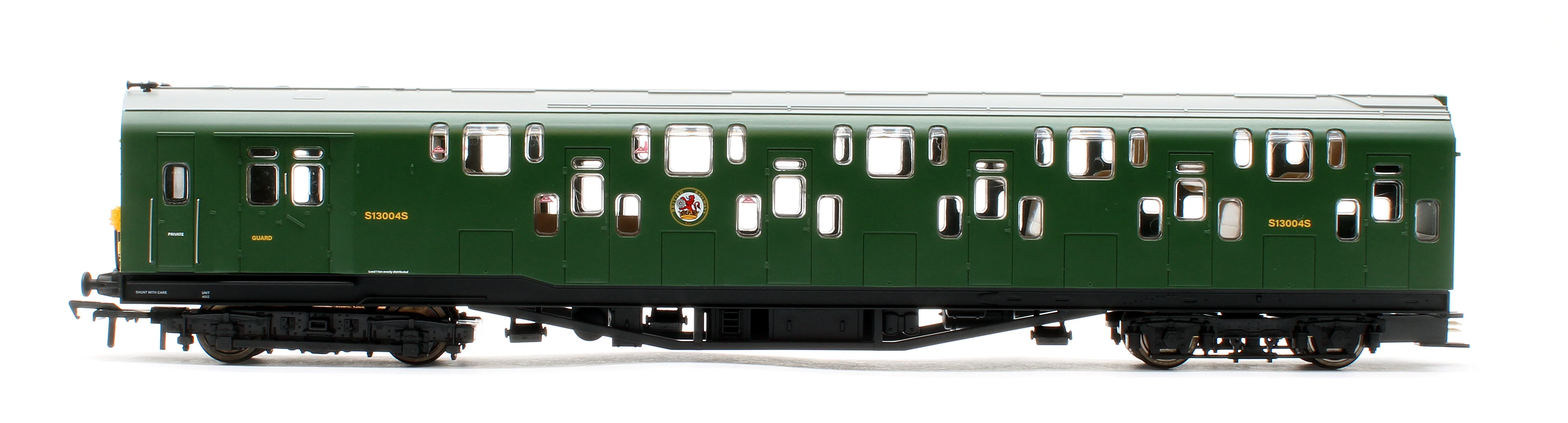 Bulleid Class 4DD Double Decker 4 Car EMU 4002/4902 BR Green with Full Yellow Ends - Image 11