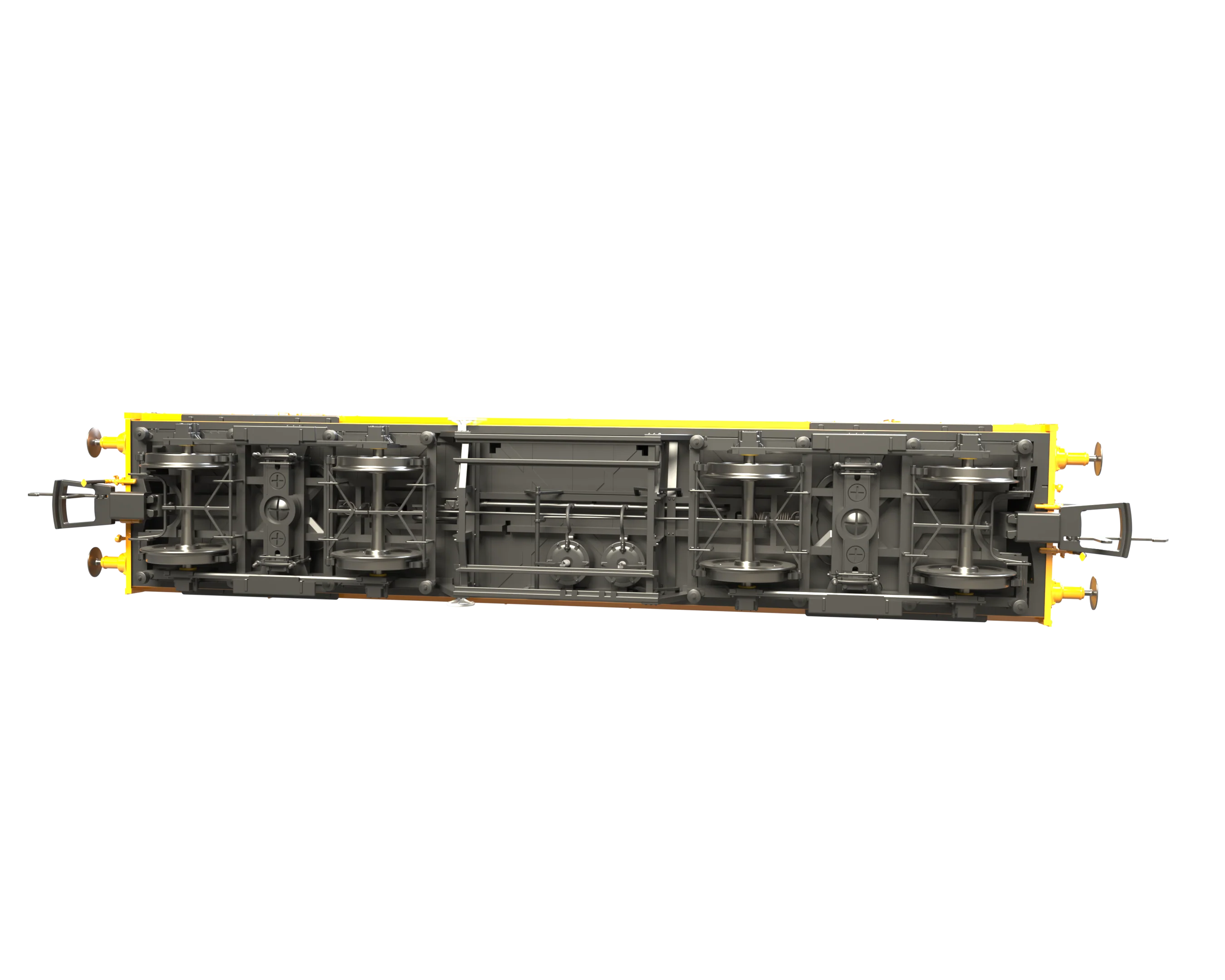 C2025 LMS 42ft GUV Parcels Van BR Departmental Yellow ADB975241 - Image 7