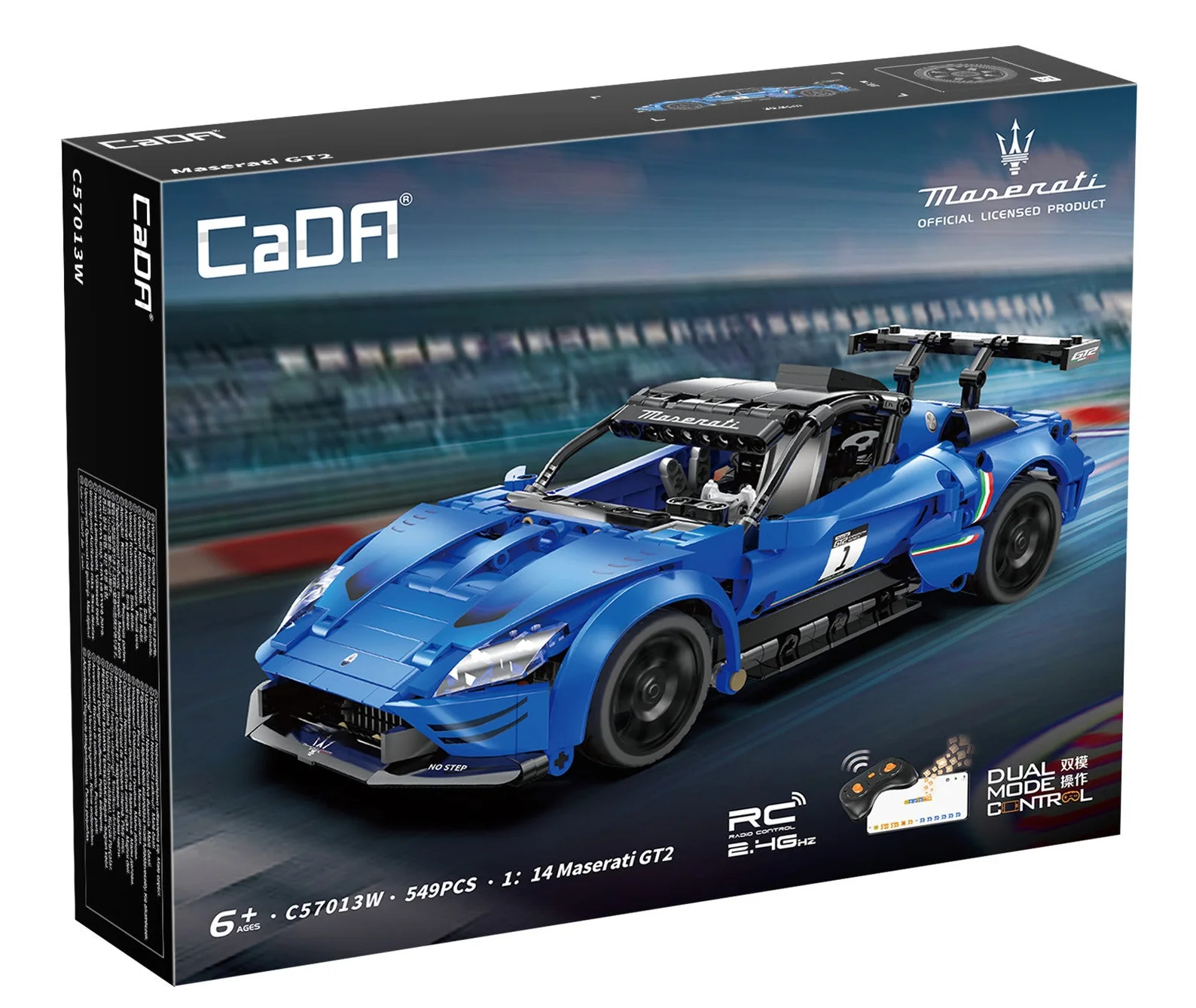 C57013W 1:14 Maserati MC20 GT2 Race Car - 549 pcs - Image 7