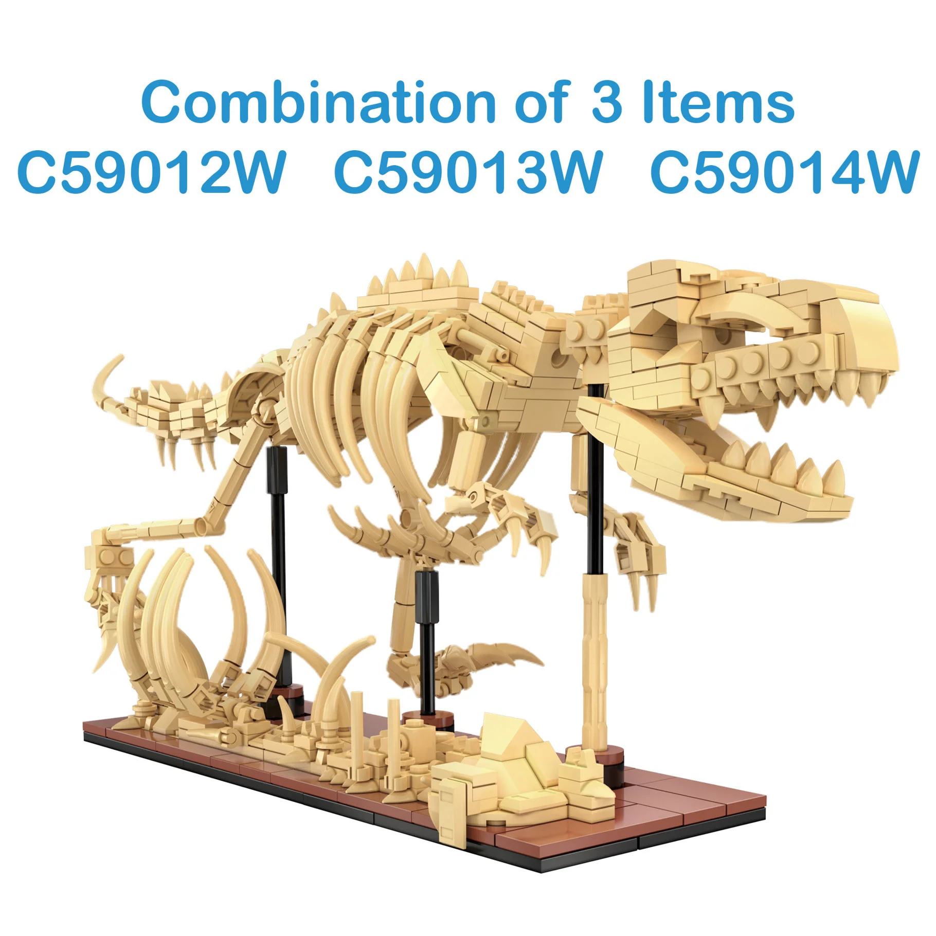 C59015W Tray of 3 Dinosaur Eggs with Stegosaurus, Triceratops & Velociraptor - Image 5