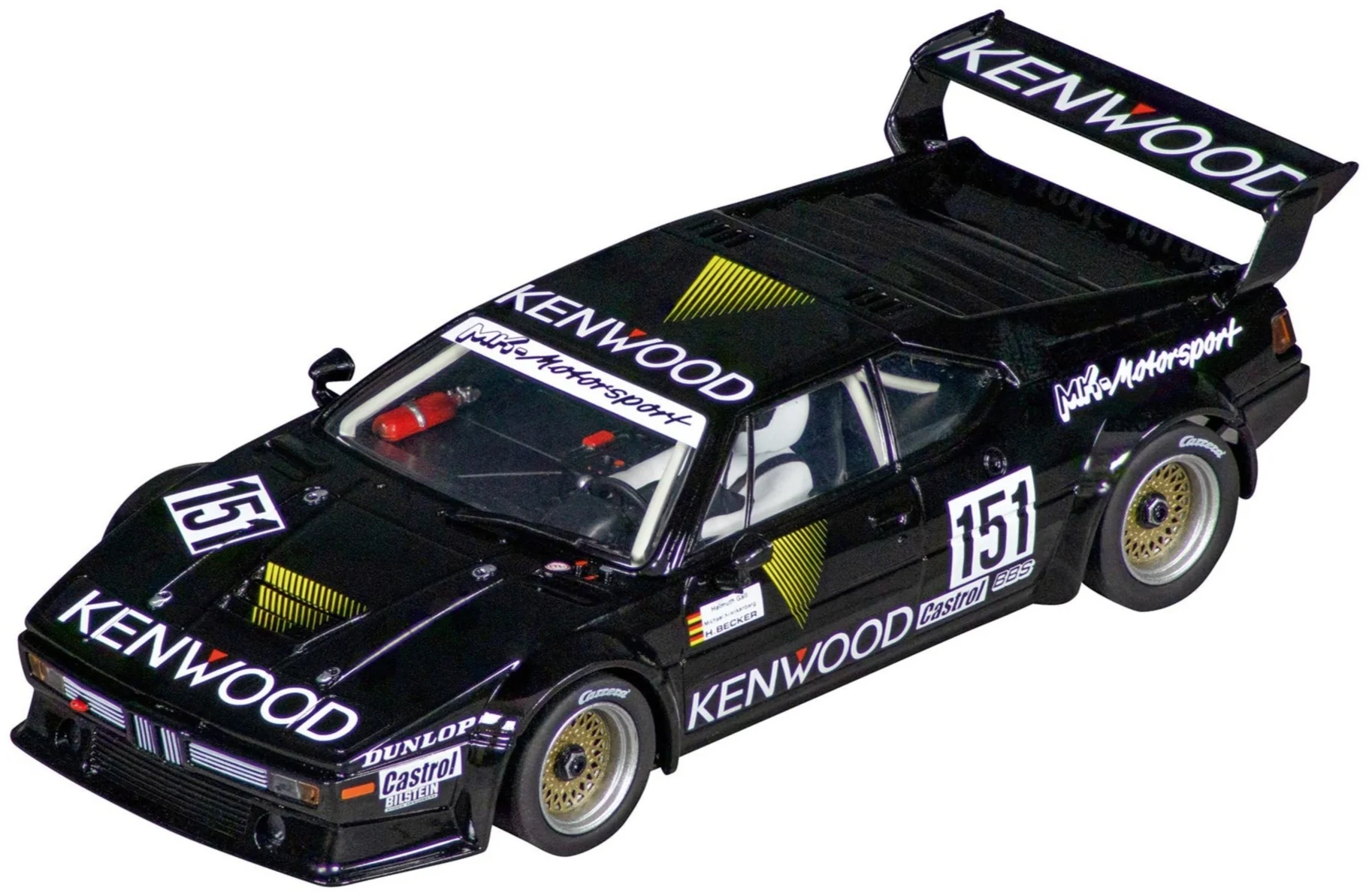 20027754 Carrera EVOLUTION BMW M1 Procar "MK-Motorsport, No.151" DRM 1986