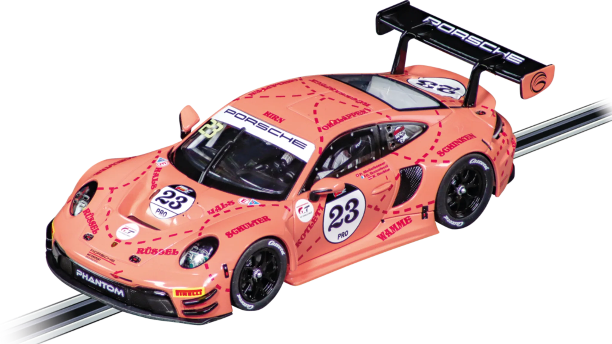 Carrera Digital 132 Porsche 911 GT3 R 'Phantom Global Racing, No.23'