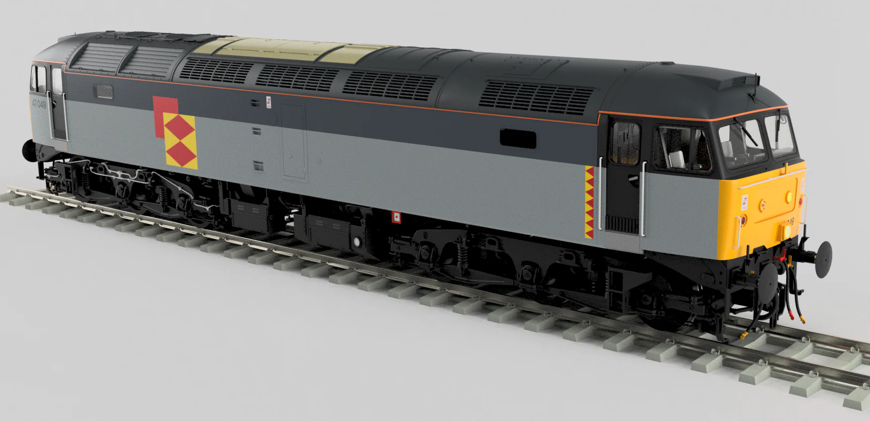Class 47 Railfreight Distribution No.47049 Diesel Locomotive - Image 2