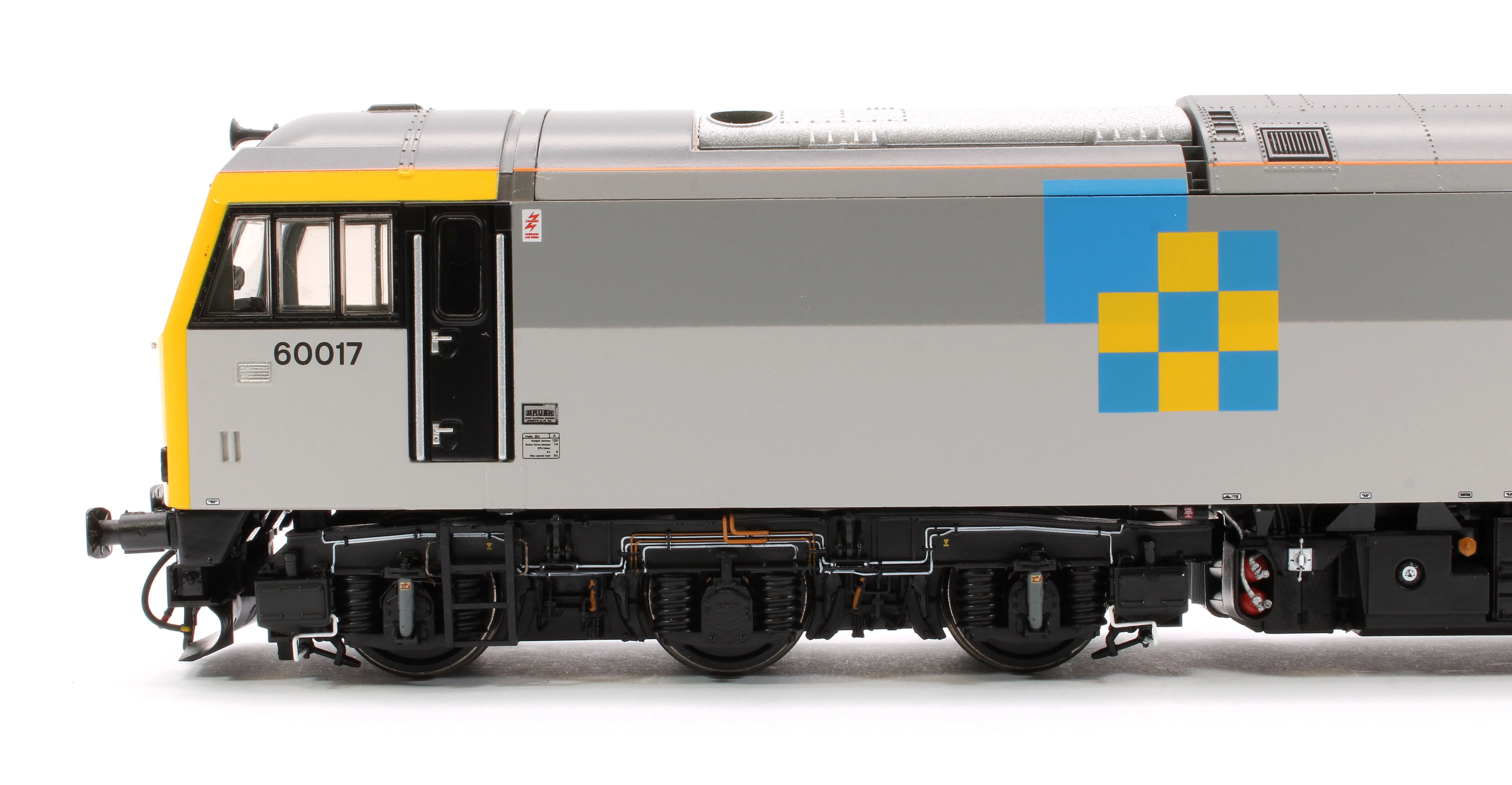 CM-60017-TGCN-SOUND Class 60 017 “Arenig Fawr” Triple Grey Construction Diesel Electric Locomotive - DCC Sound - Image 6