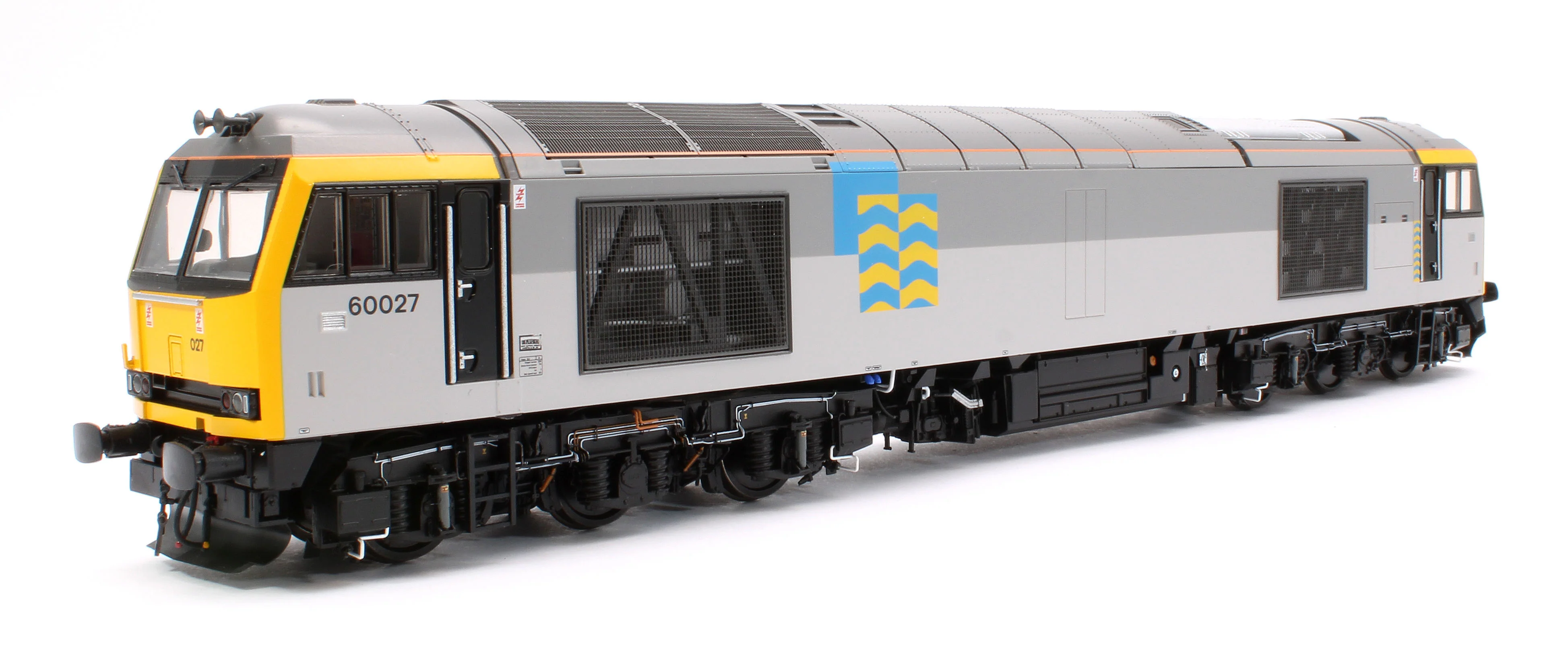 CM-60027-TGP Class 60 027 “Joseph Banks” Triple Grey Petroleum Diesel Electric Locomotive - Image 2