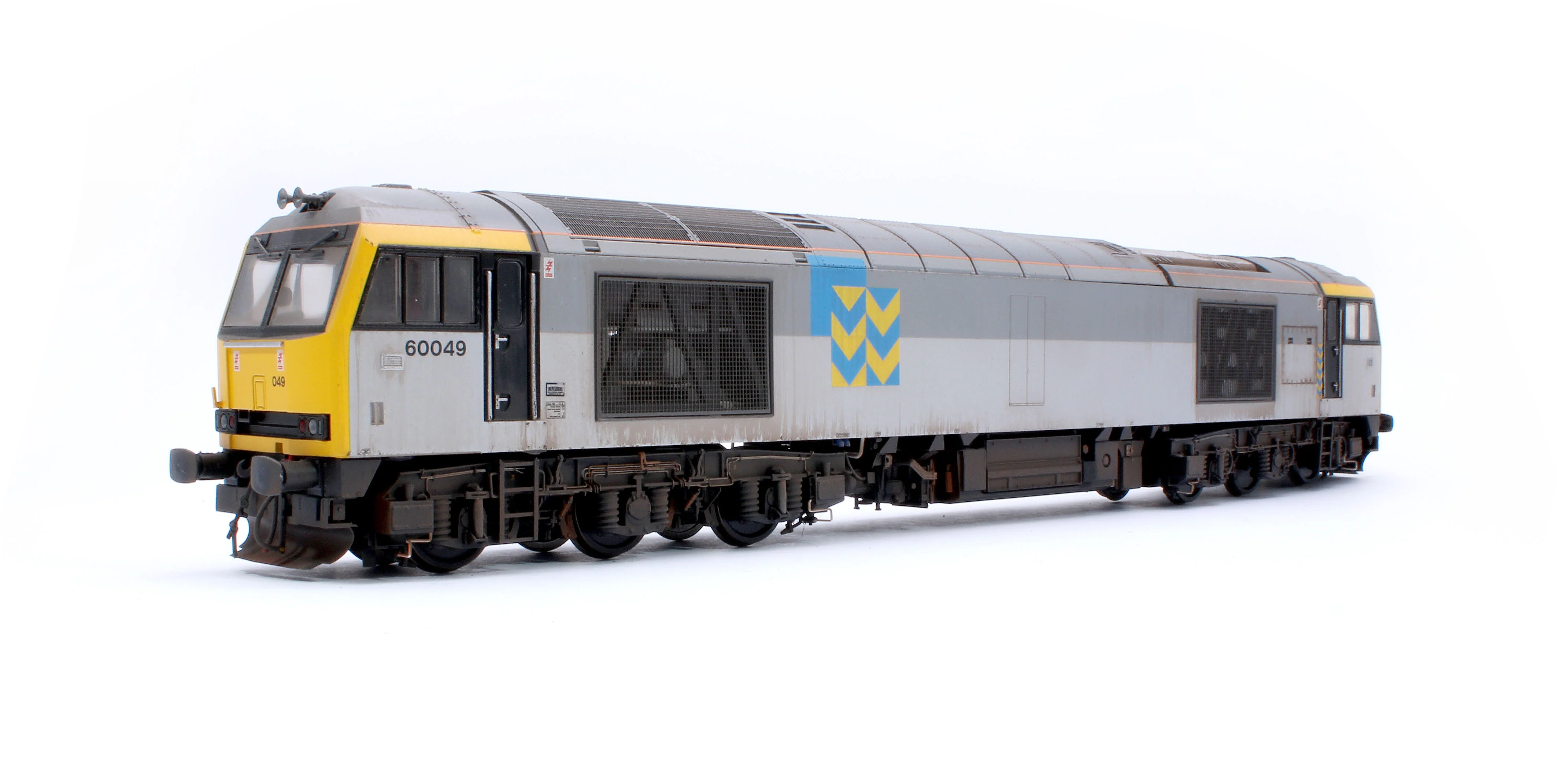 CM-60049-TGM-SOUNDW Highly Detailed Premium Weathered Class 60 049 “Scafell” Triple Grey Metals Diesel Electric Locomotive - DCC Sound - Image 3