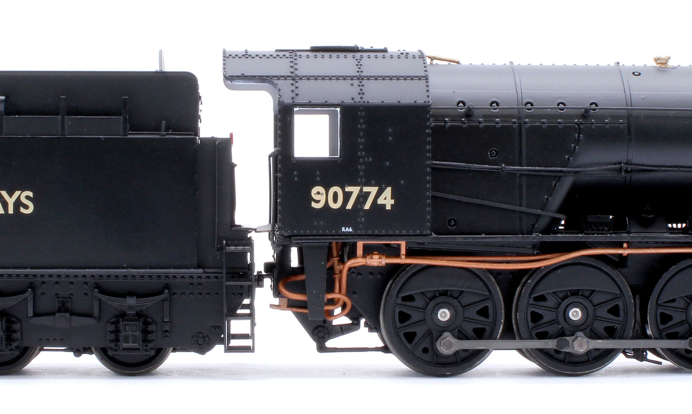 C1009RI WD Austerity 2-10-0 'North British' British Railways Black No.90774 Steam Locomotive - Image 8