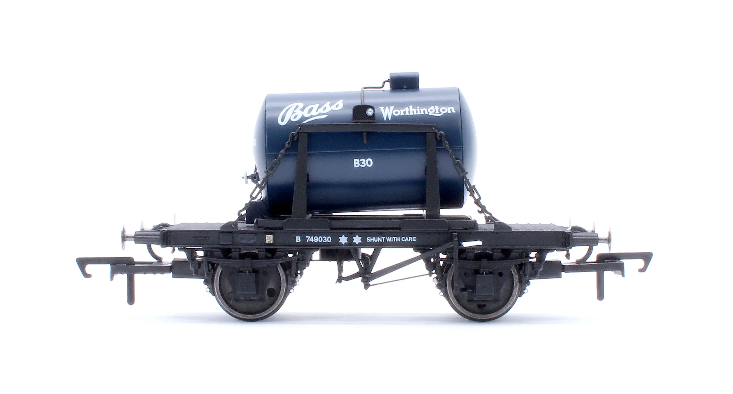 Bass Worthington Blue Demountable Tank Wagon B749030 - Image 3