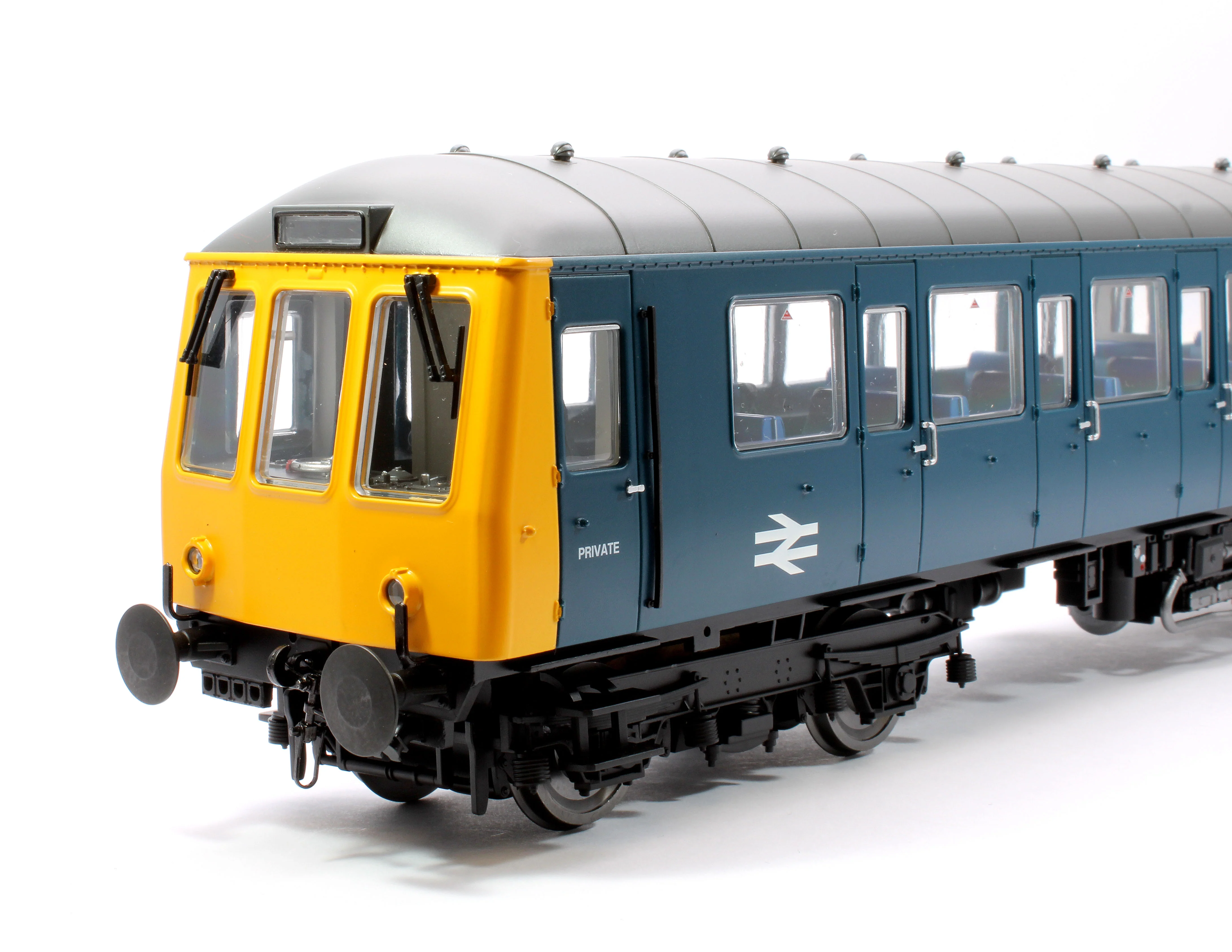 7D-015-010D Class 122 55003 BR Blue Single Car DMU - DCC Fitted - Image 4