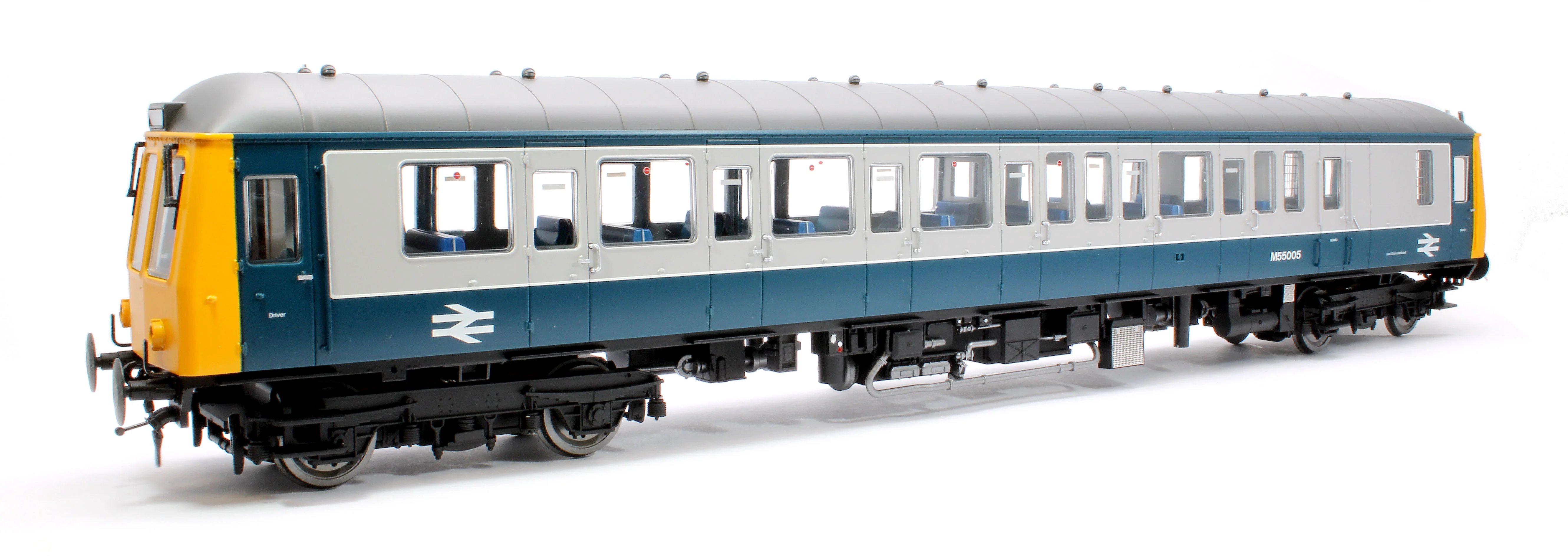Class 122 M55005 Blue/Grey Single Car DMU - Image 3
