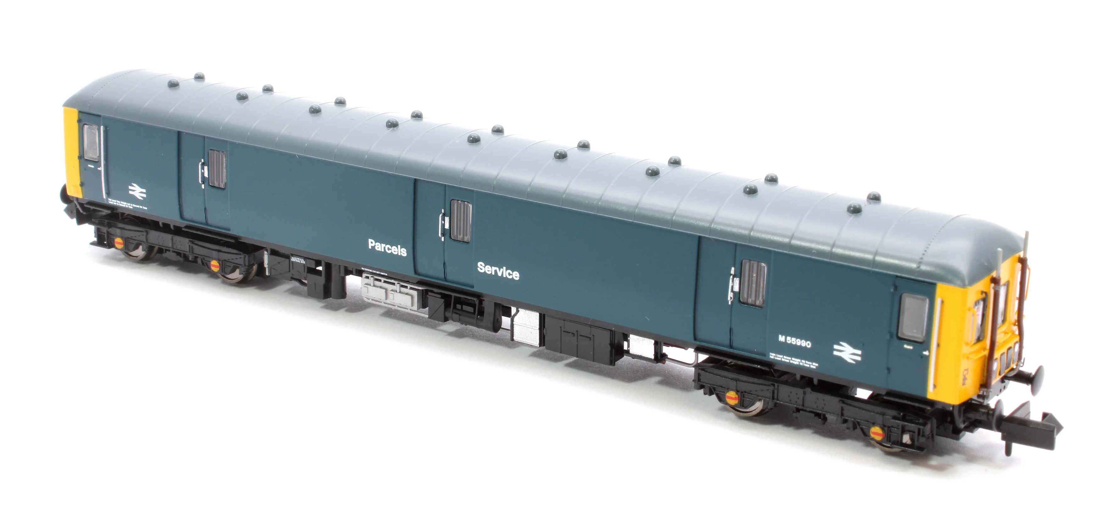 Class 128 M55990 Midland Region in BR blue livery with full yellow ends Diesel Locomotive - Image 7