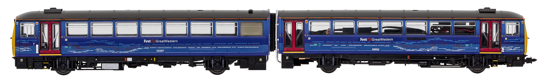 2D-143-002D Class 143 2 Car DMU 143621 First Great Western Local Lines - DCC Fitted - Image 2