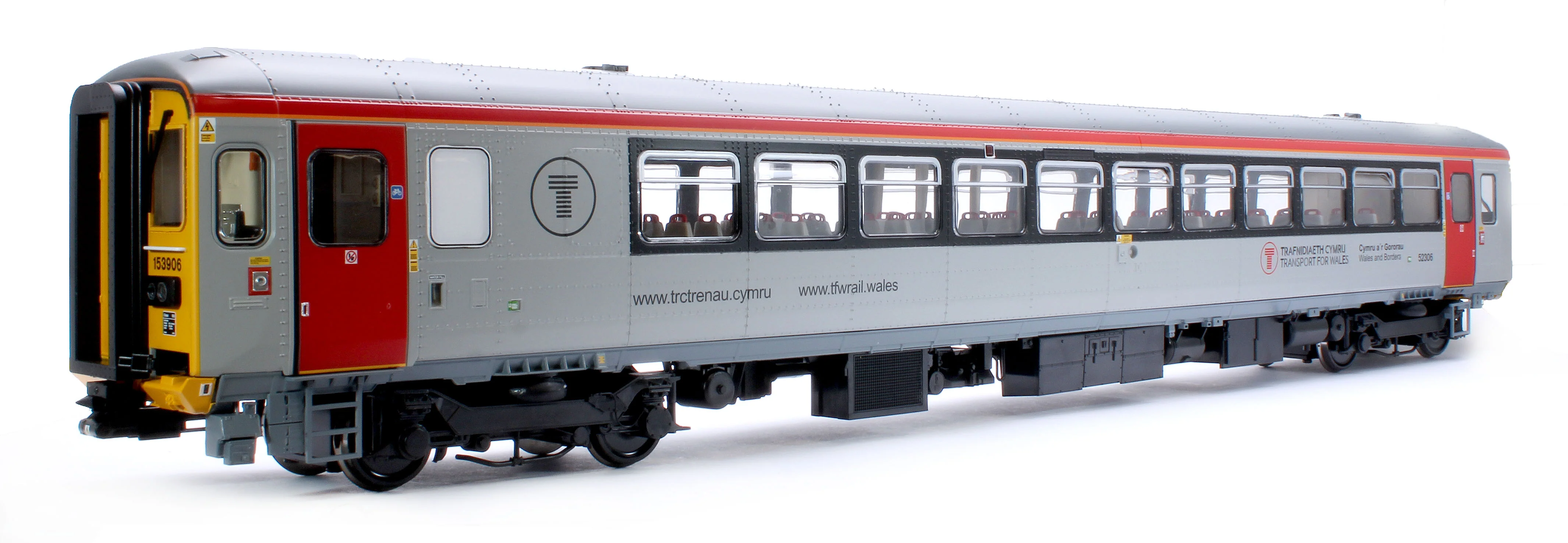 53271 Class 153 Transport for Wales Grey/Red 153906 Diesel Locomotive