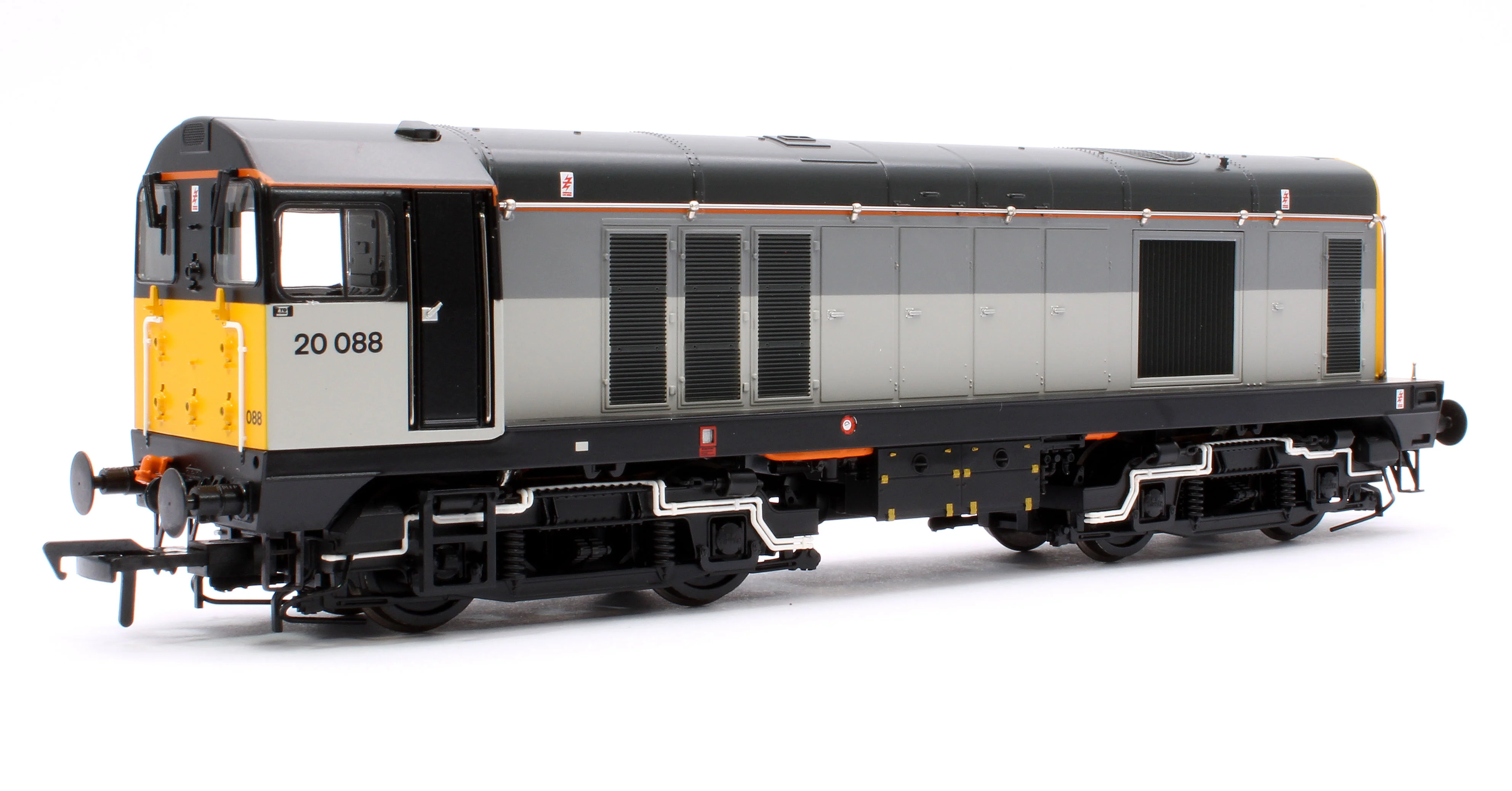 35-361SF Class 20/0 Disc Headcode 20088 BR Railfreight Sector Unbranded Diesel Locomotive - DCC Sound - Image 3