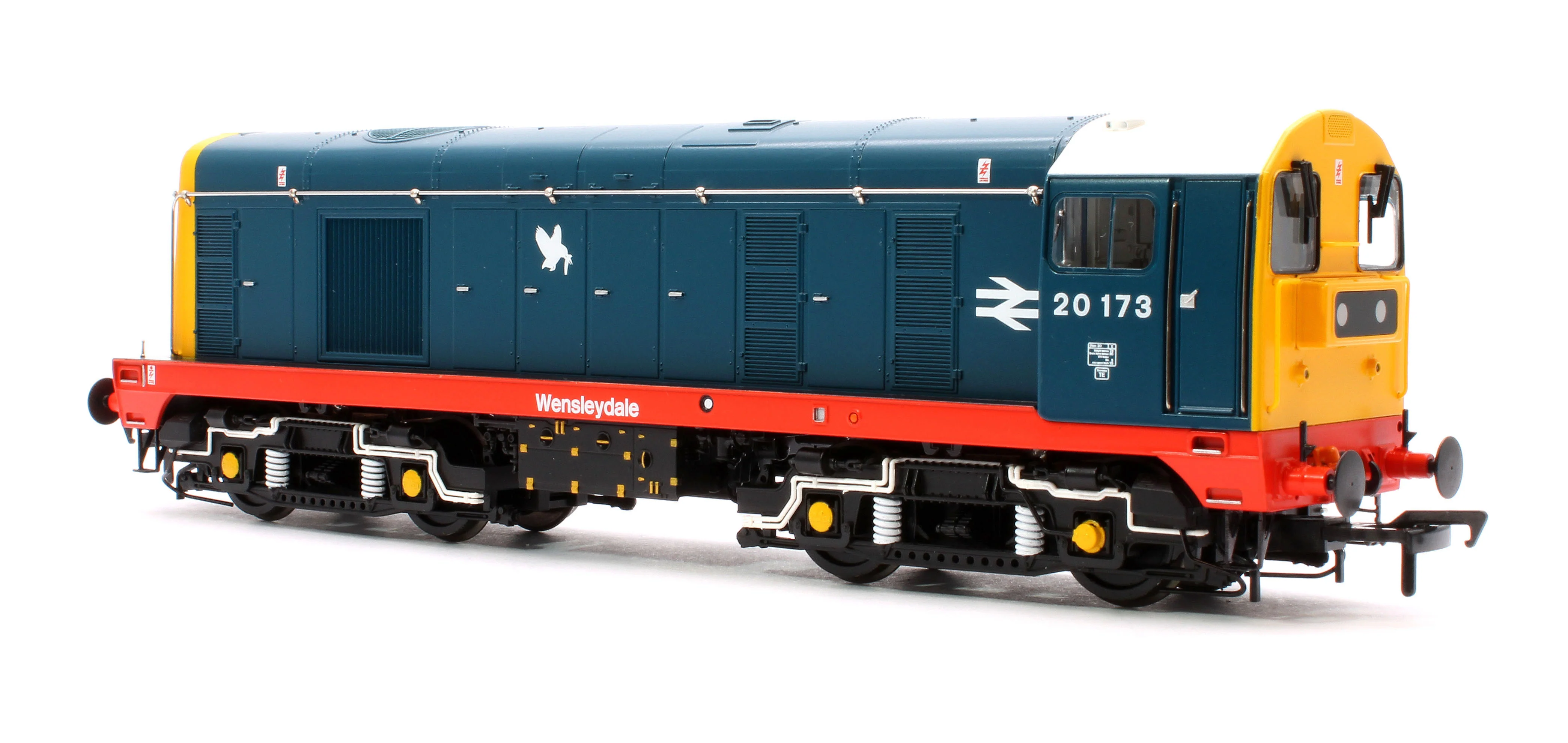 35-358 Class 20/0 Headcode Box 20173 'Wensleydale' BR Blue (Red Solebar) Diesel Locomotive - Image 2