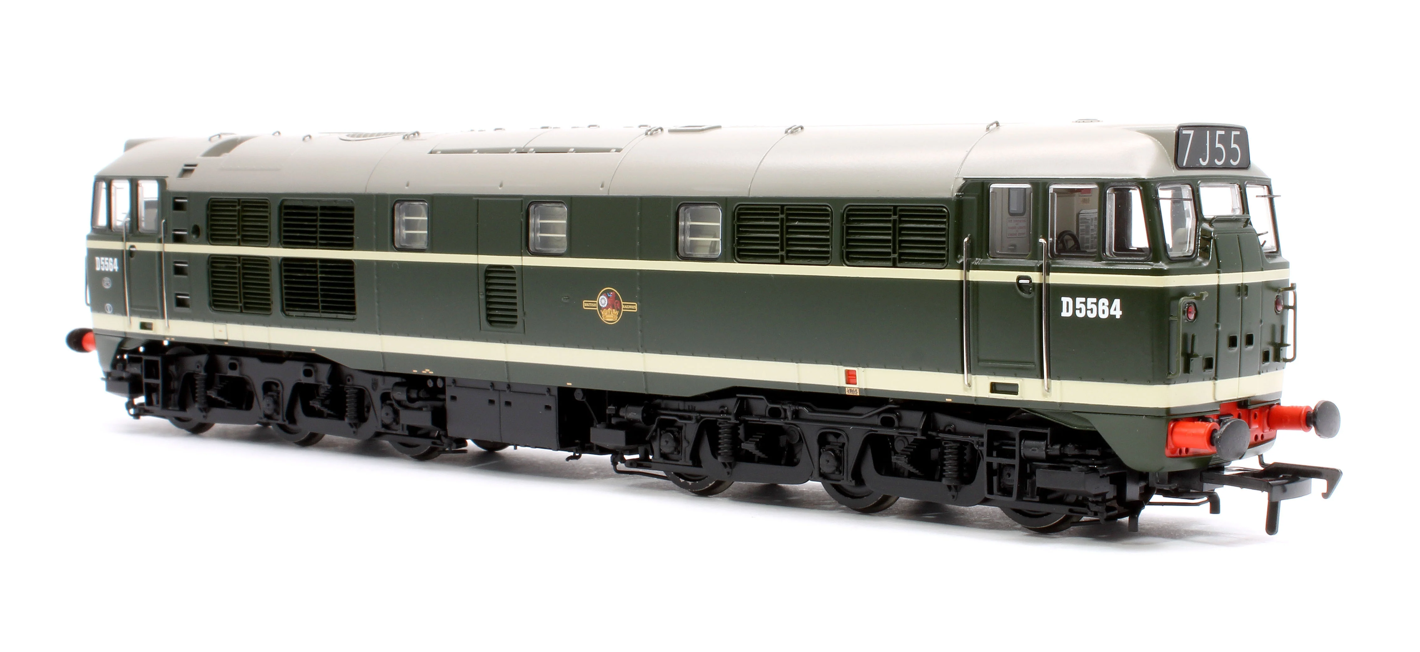 35-801SF Class 30 D5564 BR Green (Late Crest) Diesel Locomotive - DCC Sound - Image 2