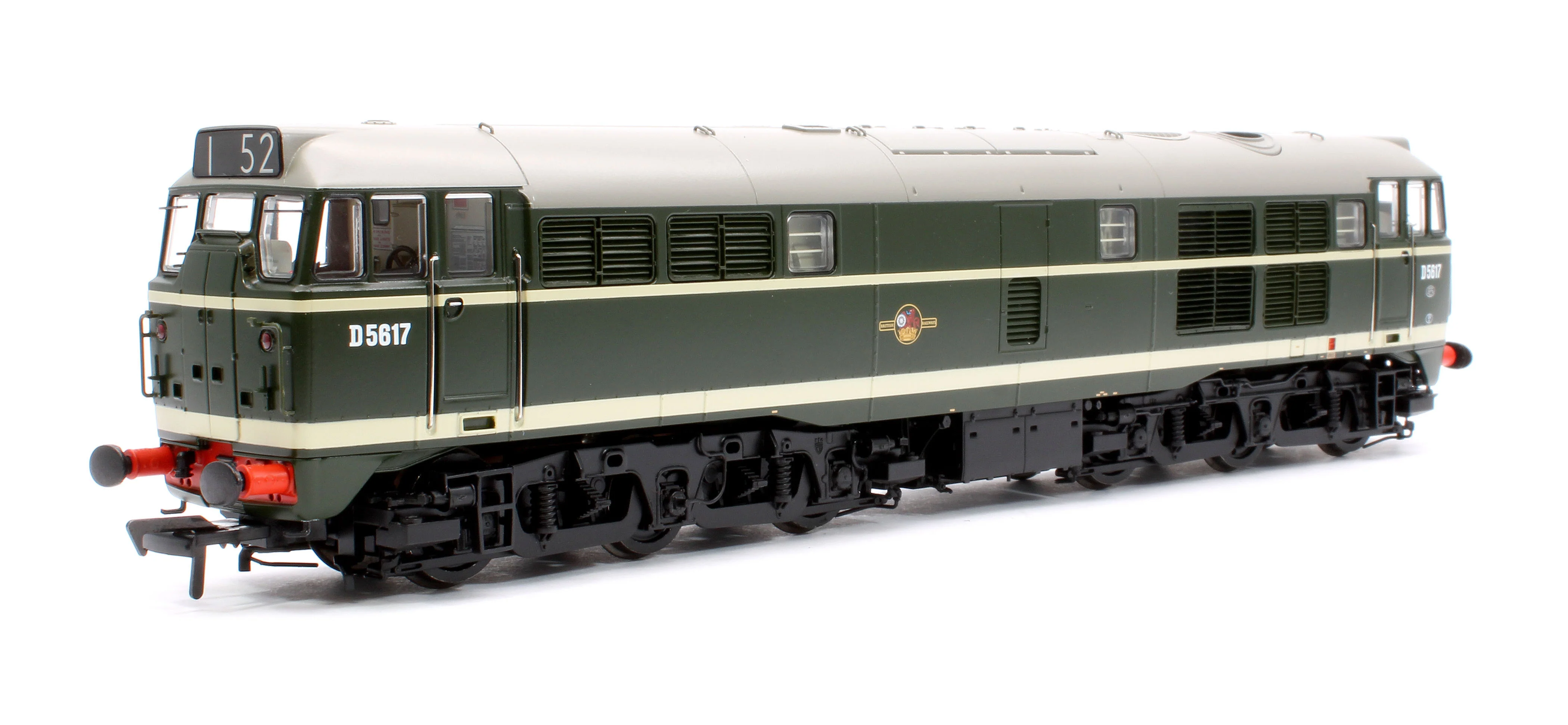 Class 30 D5617 BR Green (Late Crest) Diesel Locomotive - DCC Sound - Image 3