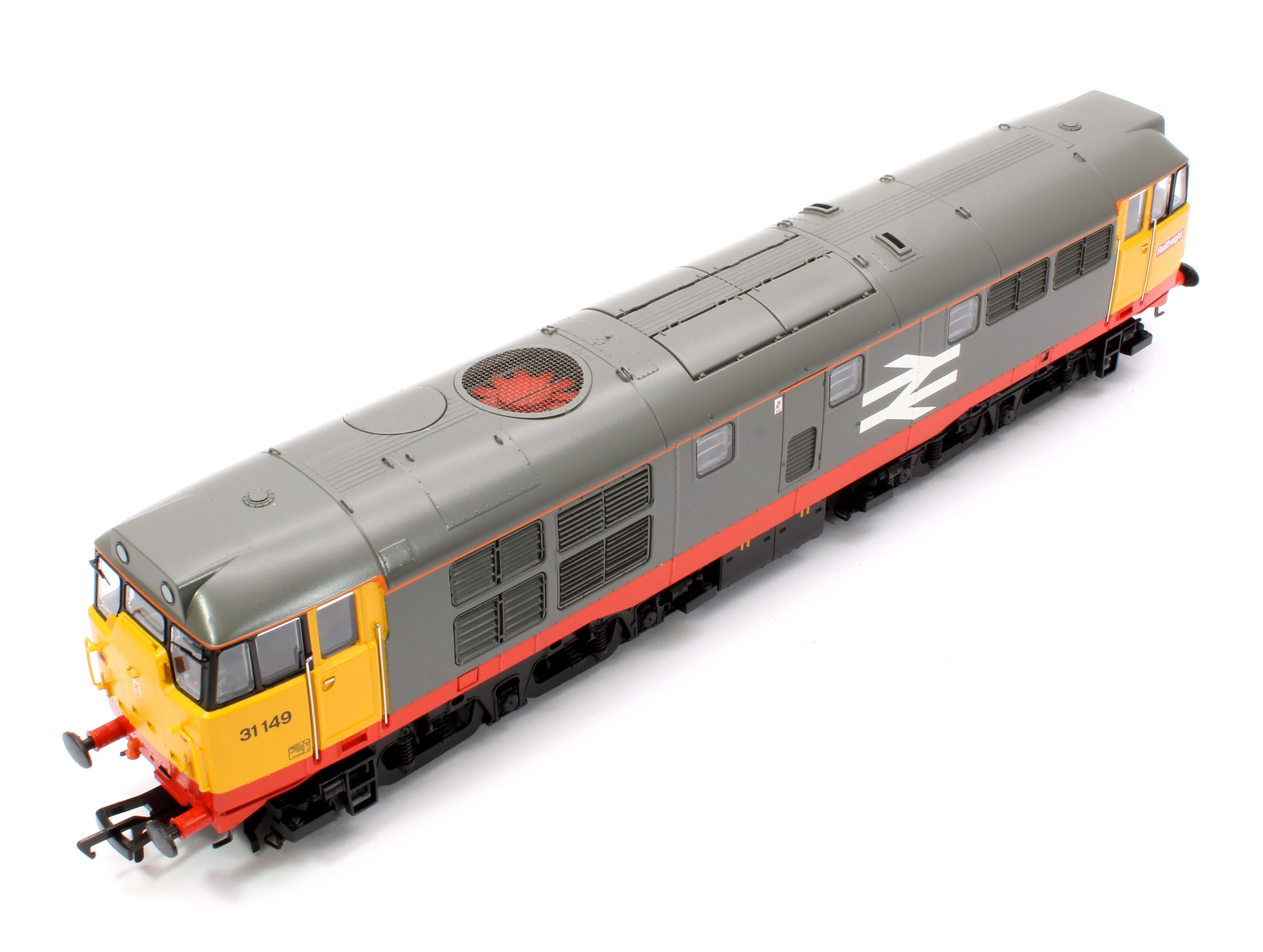 35-821ASF Class 31/1 Refurbished 31149 BR Railfreight (Red Stripe) Diesel Locomotive - DCC Sound - Image 12