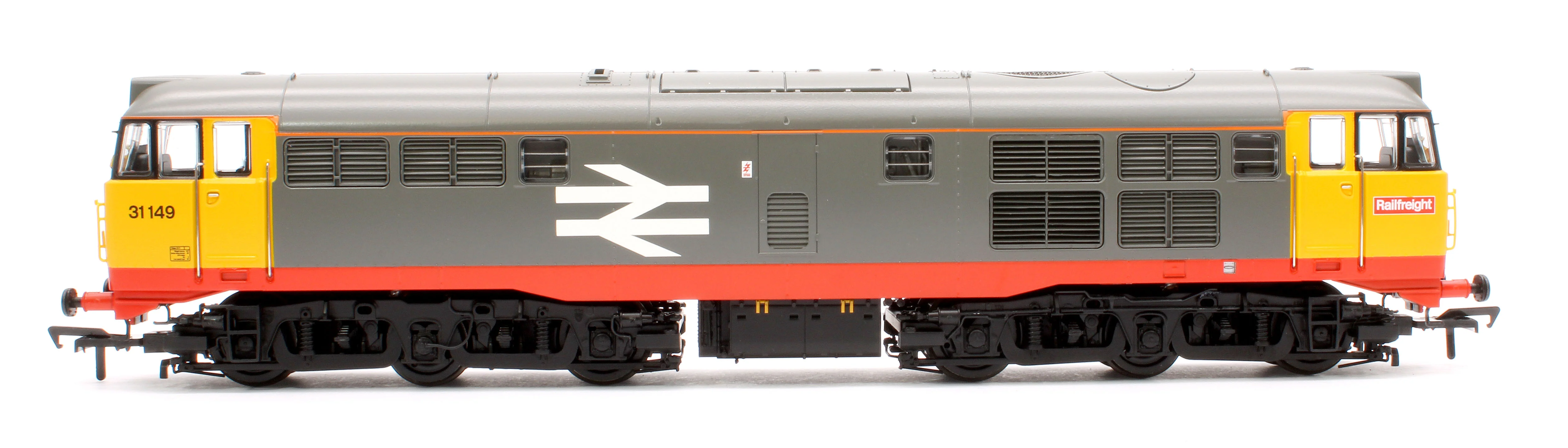35-821ASF Class 31/1 Refurbished 31149 BR Railfreight (Red Stripe) Diesel Locomotive - DCC Sound - Image 5