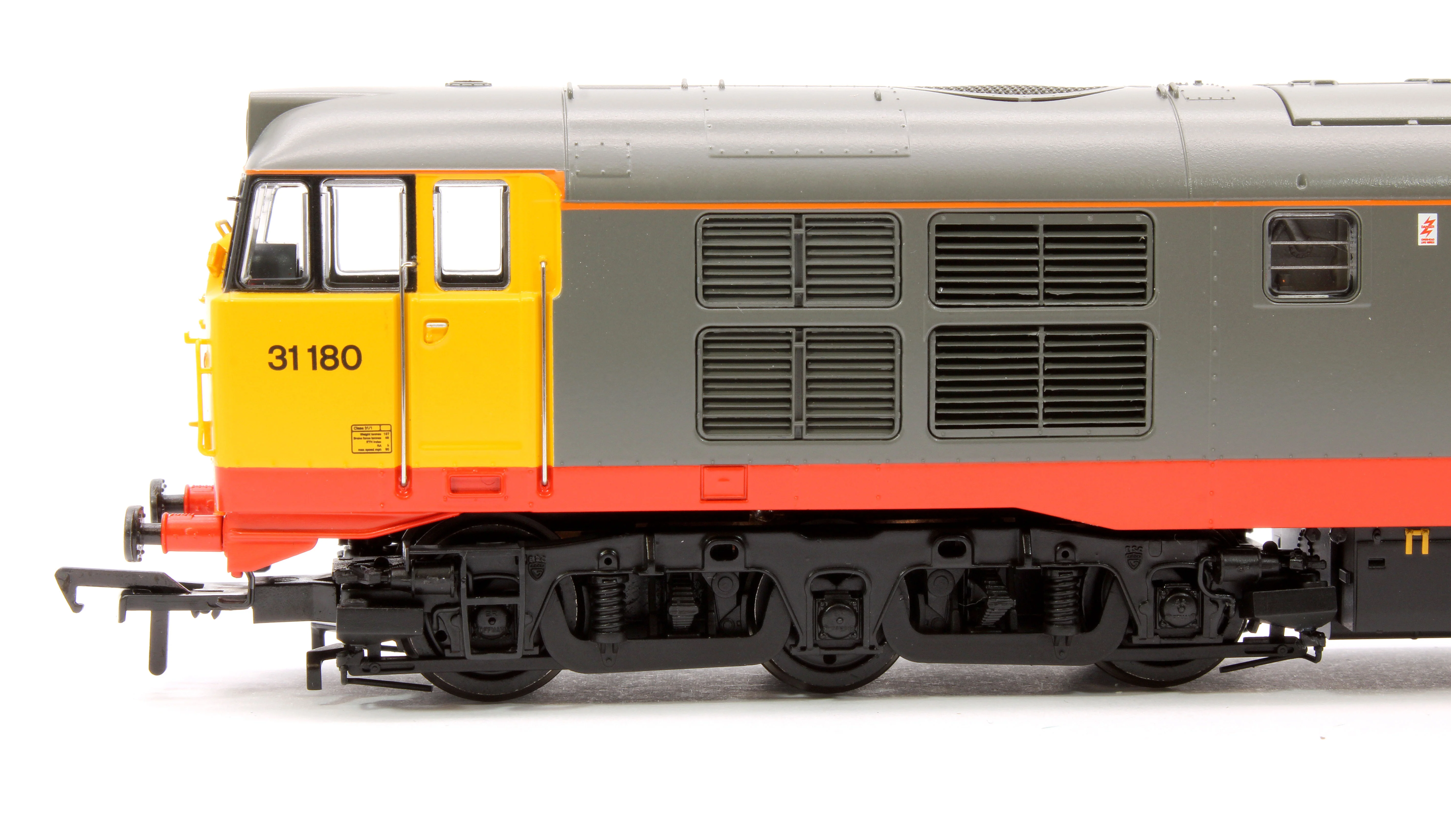 Class 31/1 Refurbished 31180 BR Railfreight (Red Stripe) Diesel Locomotive - DCC Sound Deluxe - Image 7