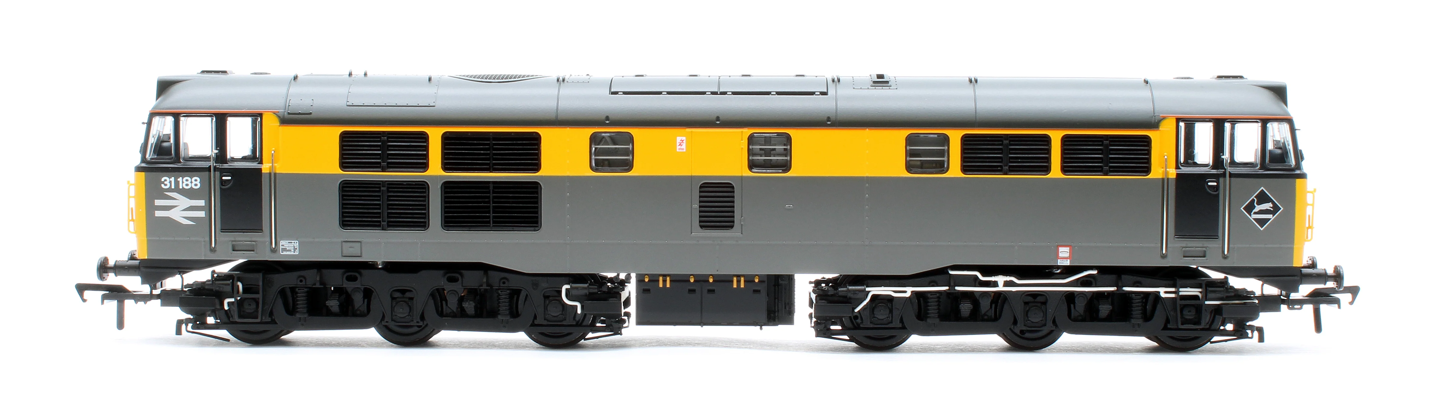 Class 31/1 Refurbished 31188 BR Engineers Grey & Yellow Diesel Locomotive - Image 5