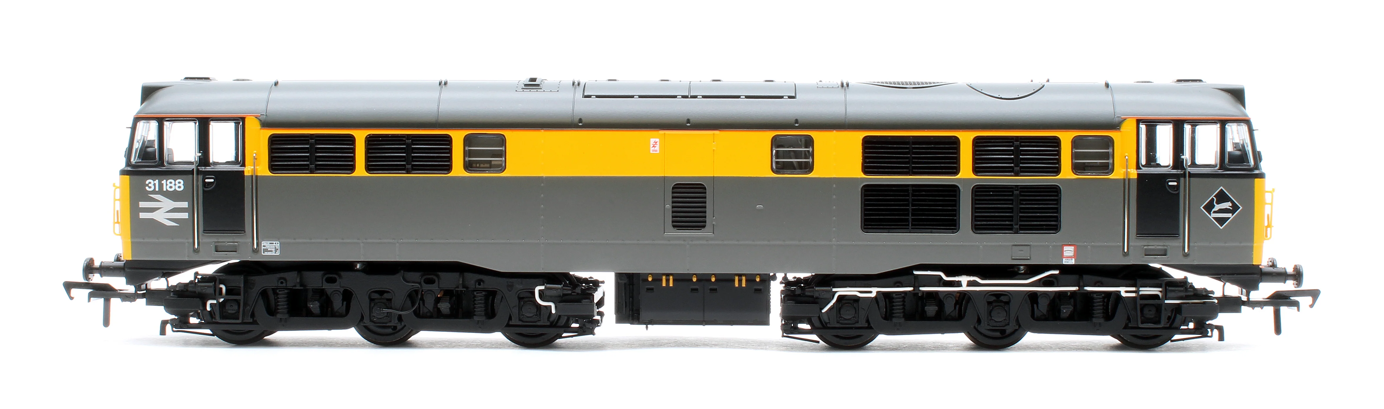Class 31/1 Refurbished 31188 BR Engineers Grey & Yellow Diesel Locomotive - Image 6