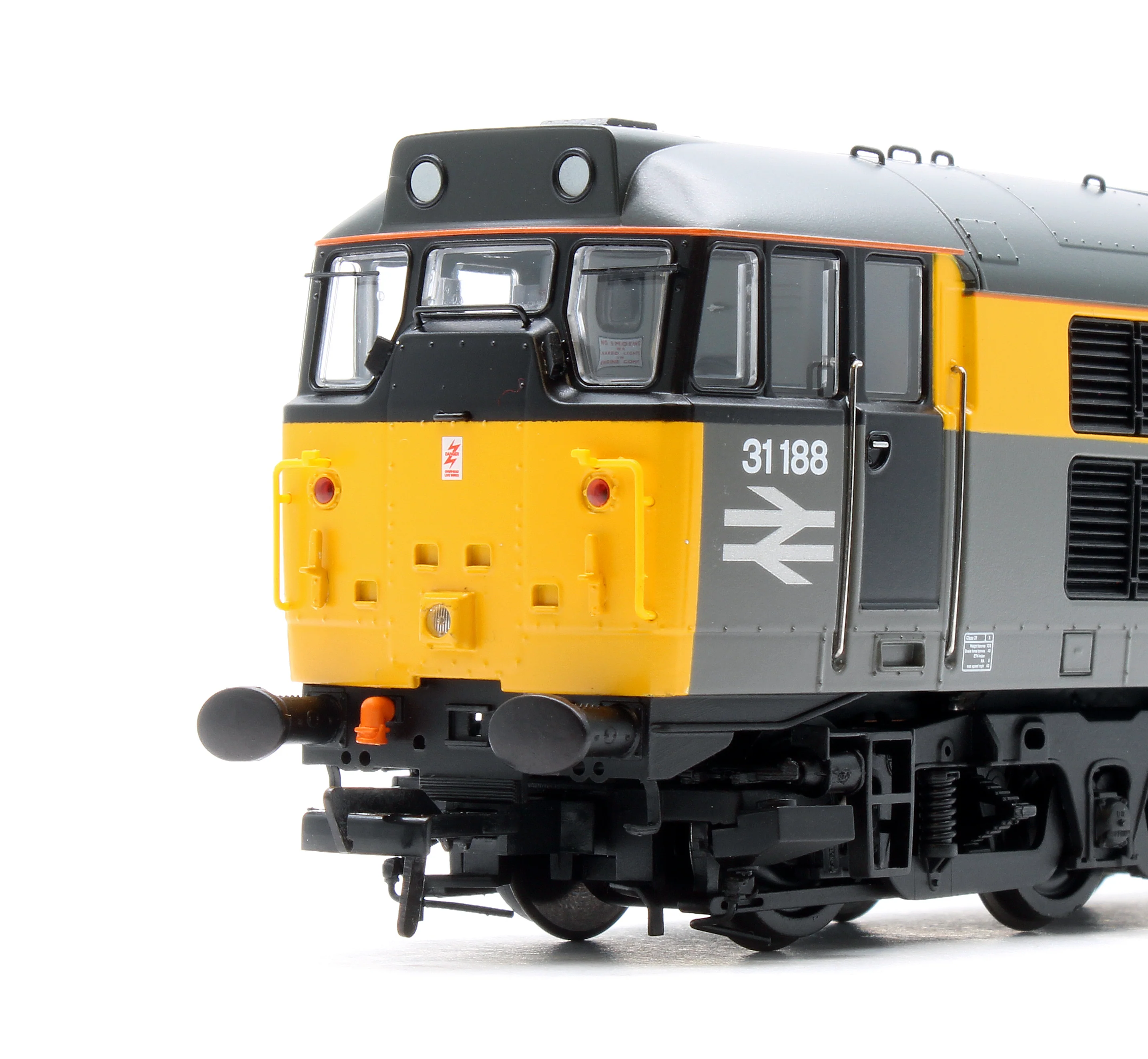Class 31/1 Refurbished 31188 BR Engineers Grey & Yellow Diesel Locomotive - Image 7