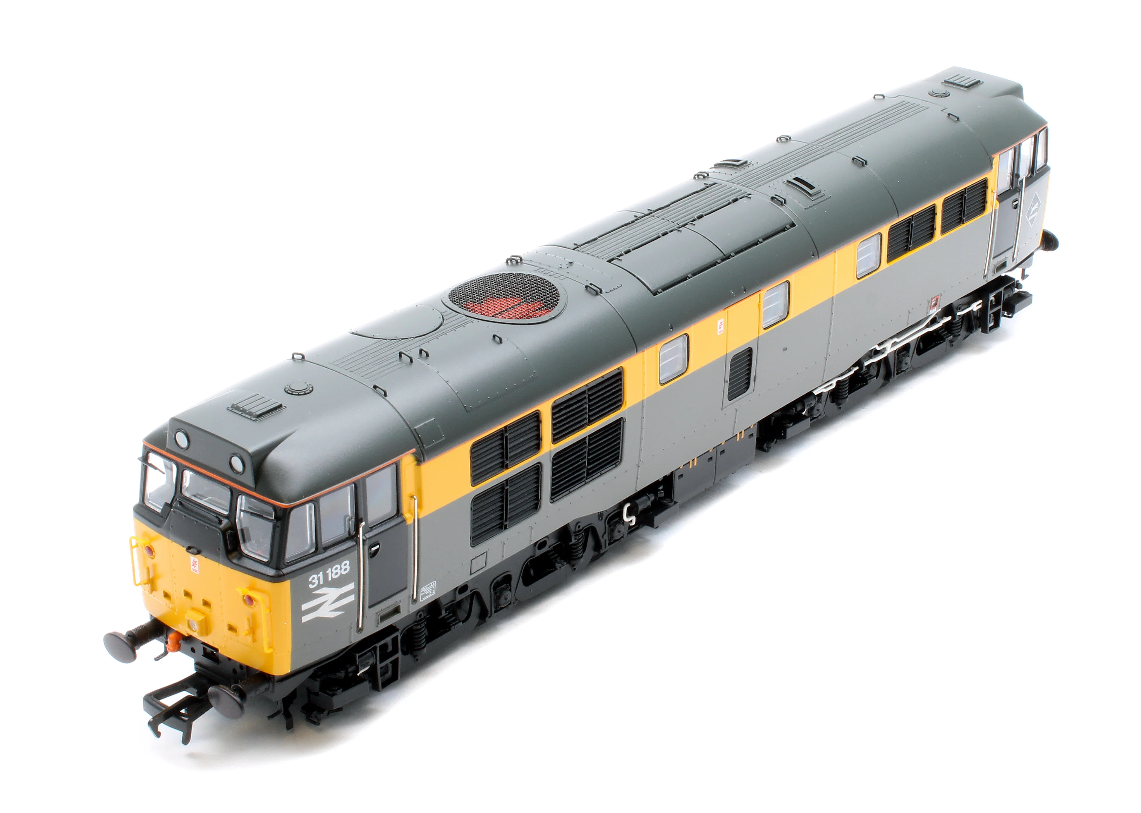 Class 31/1 Refurbished 31188 BR Engineers Grey & Yellow Diesel Locomotive - Image 8
