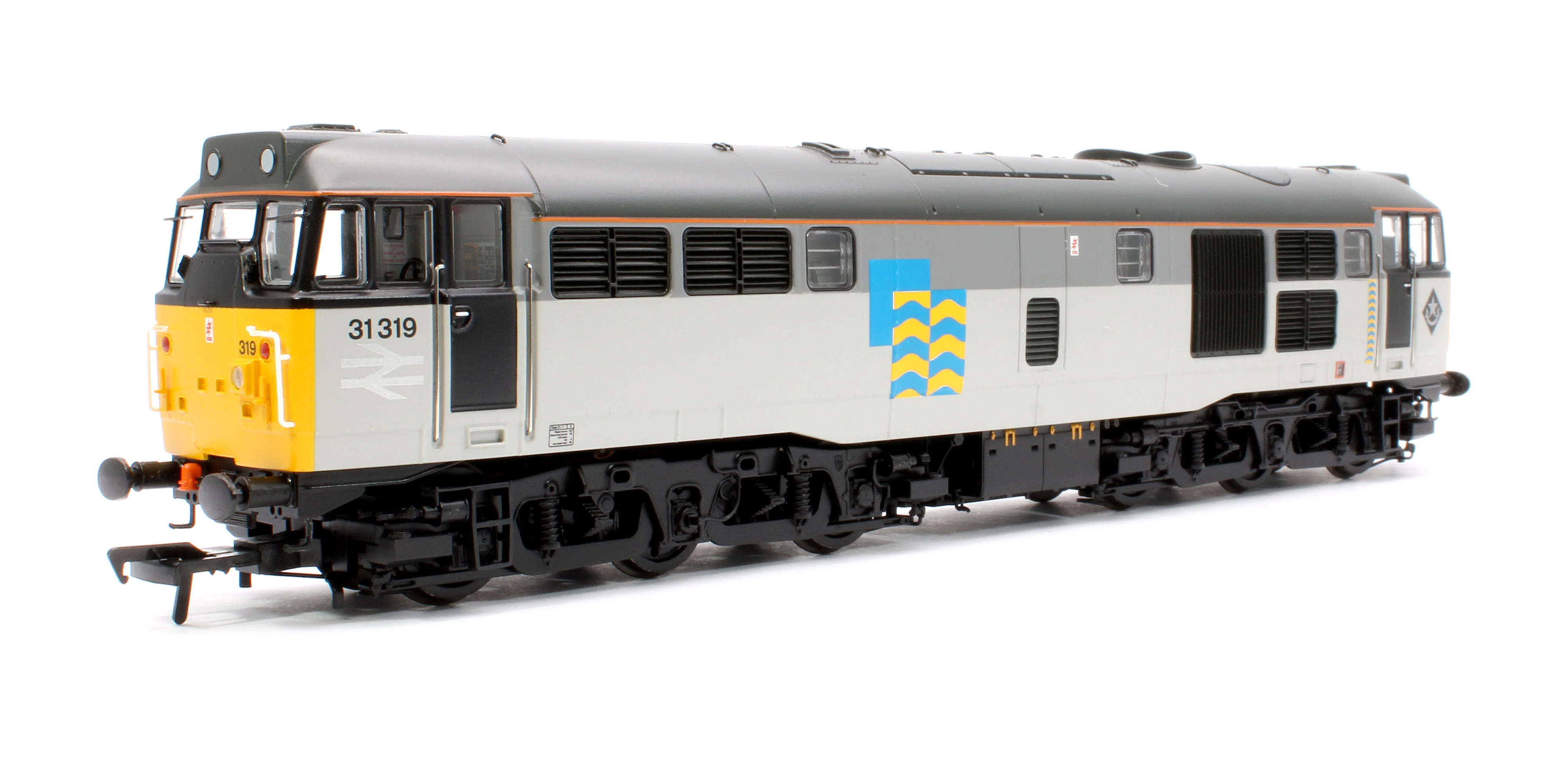 35-823SF Class 31/1 Refurbished 31319 BR Railfreight Petroleum Sector Diesel Locomotive - DCC Sound - Image 3
