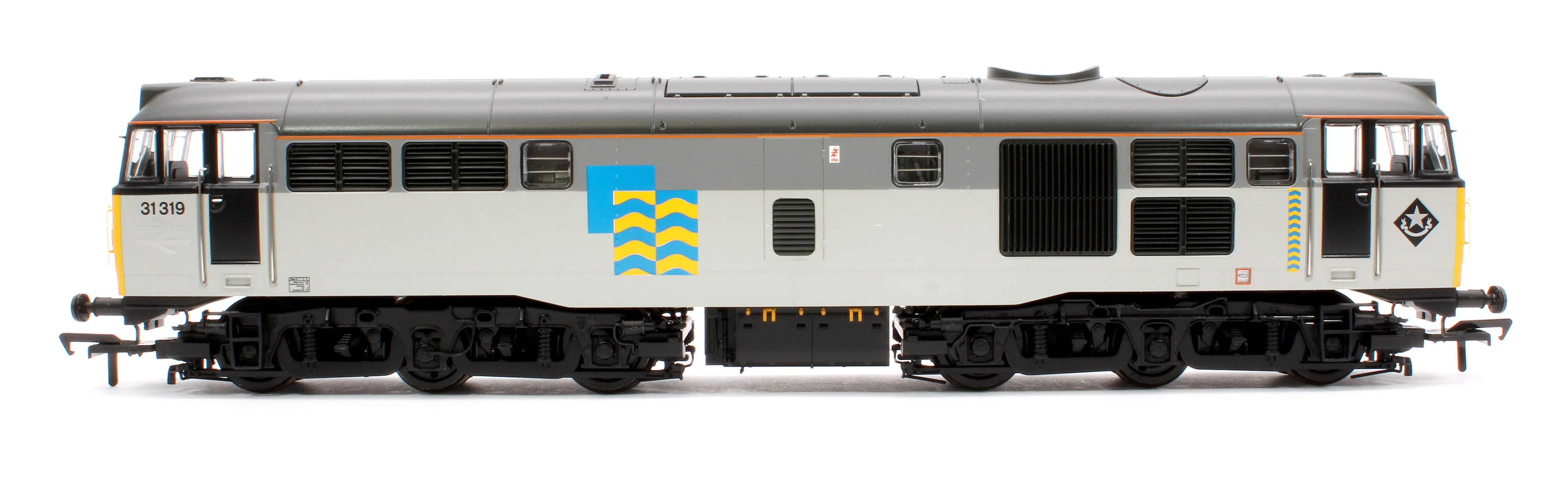 35-823SF Class 31/1 Refurbished 31319 BR Railfreight Petroleum Sector Diesel Locomotive - DCC Sound - Image 5