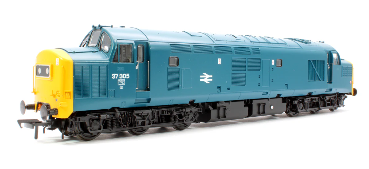 35-303SFX Class 37/0 Centre Headcode 37305 BR Blue Diesel Locomotive - DCC Sound Deluxe - Image 3