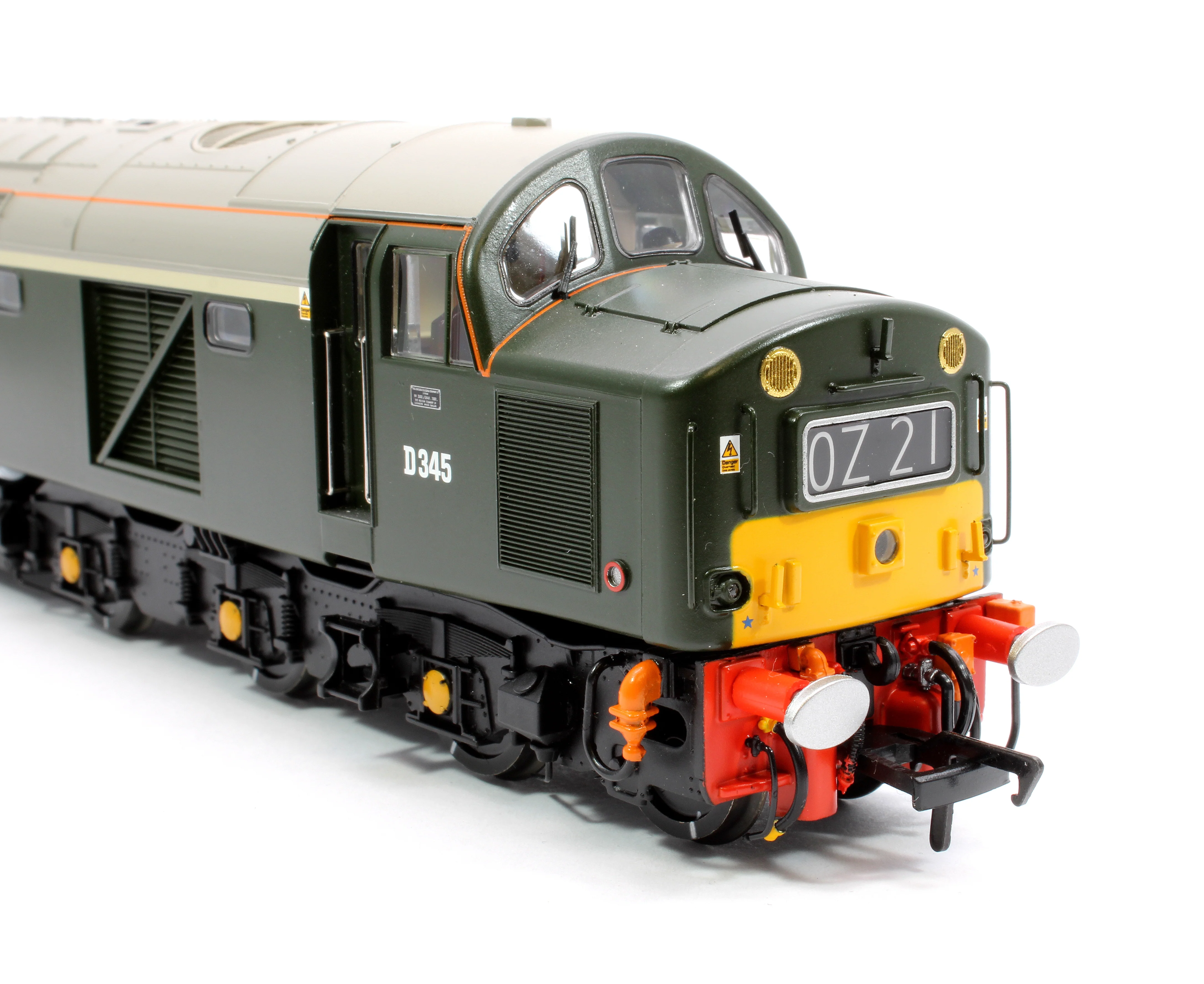 32-491 Class 40 Centre Headcode D345 BR Green (Small Yellow Panels) Diesel Locomotive - Image 9