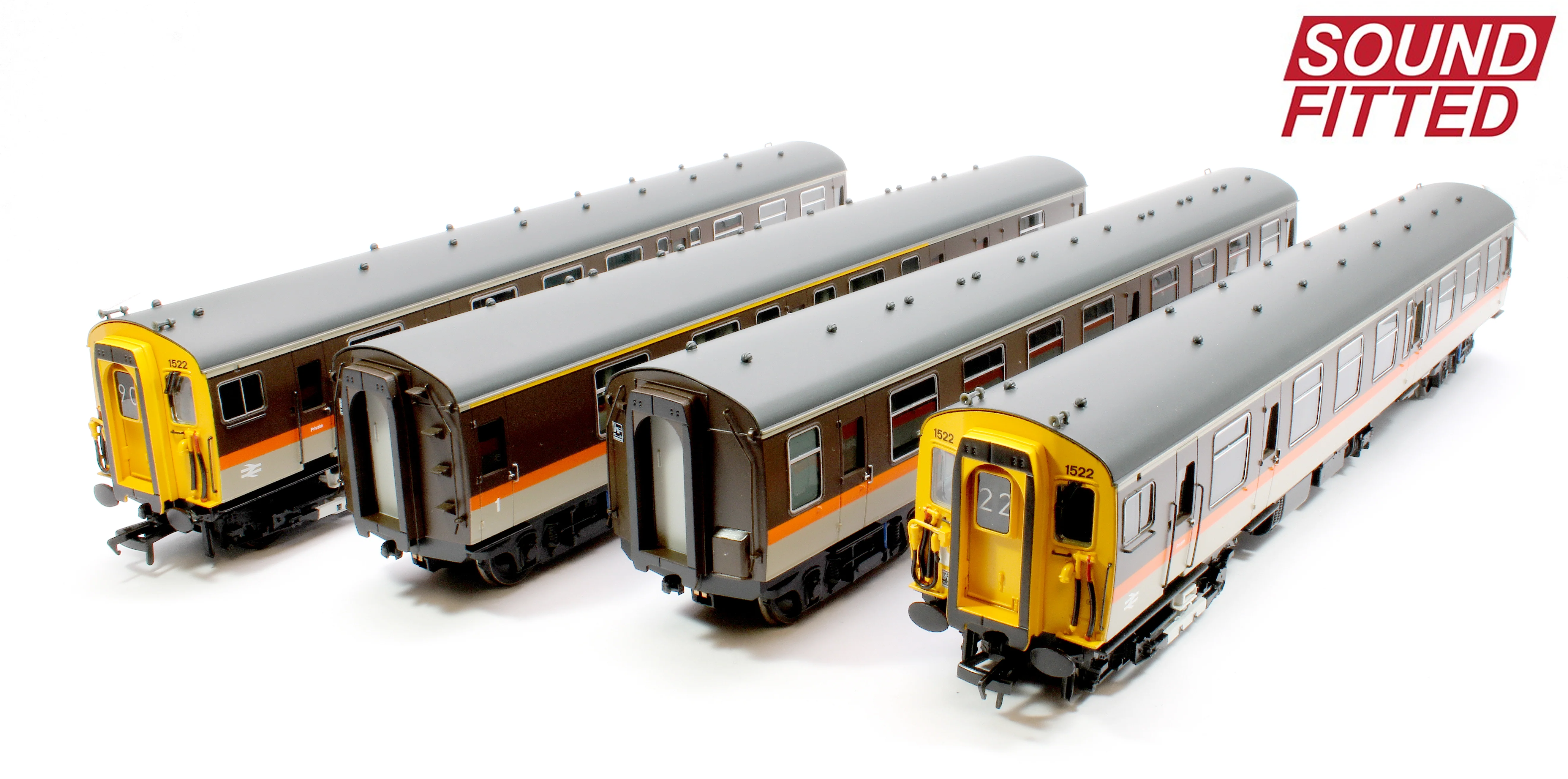 31-423SF Class 411 4-CEP 4-Car EMU (Refurb.) 1522 BR London & South East Sector - DCC Sound