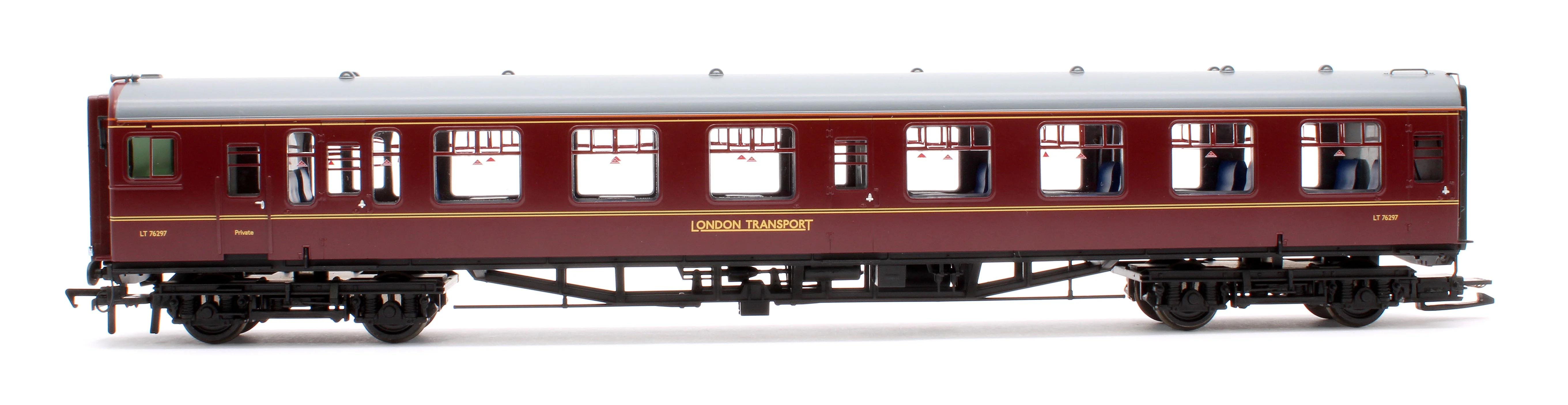 32-645 Class 438 4-TC 4-Car Multiple Unit 428 London Transport Lined Maroon - Image 5