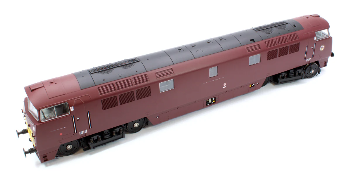 4D-003-021D Class 52 Western Invader BR Maroon Small Yellow Panels D1009 Diesel Locomotive - DCC Fitted - Image 9