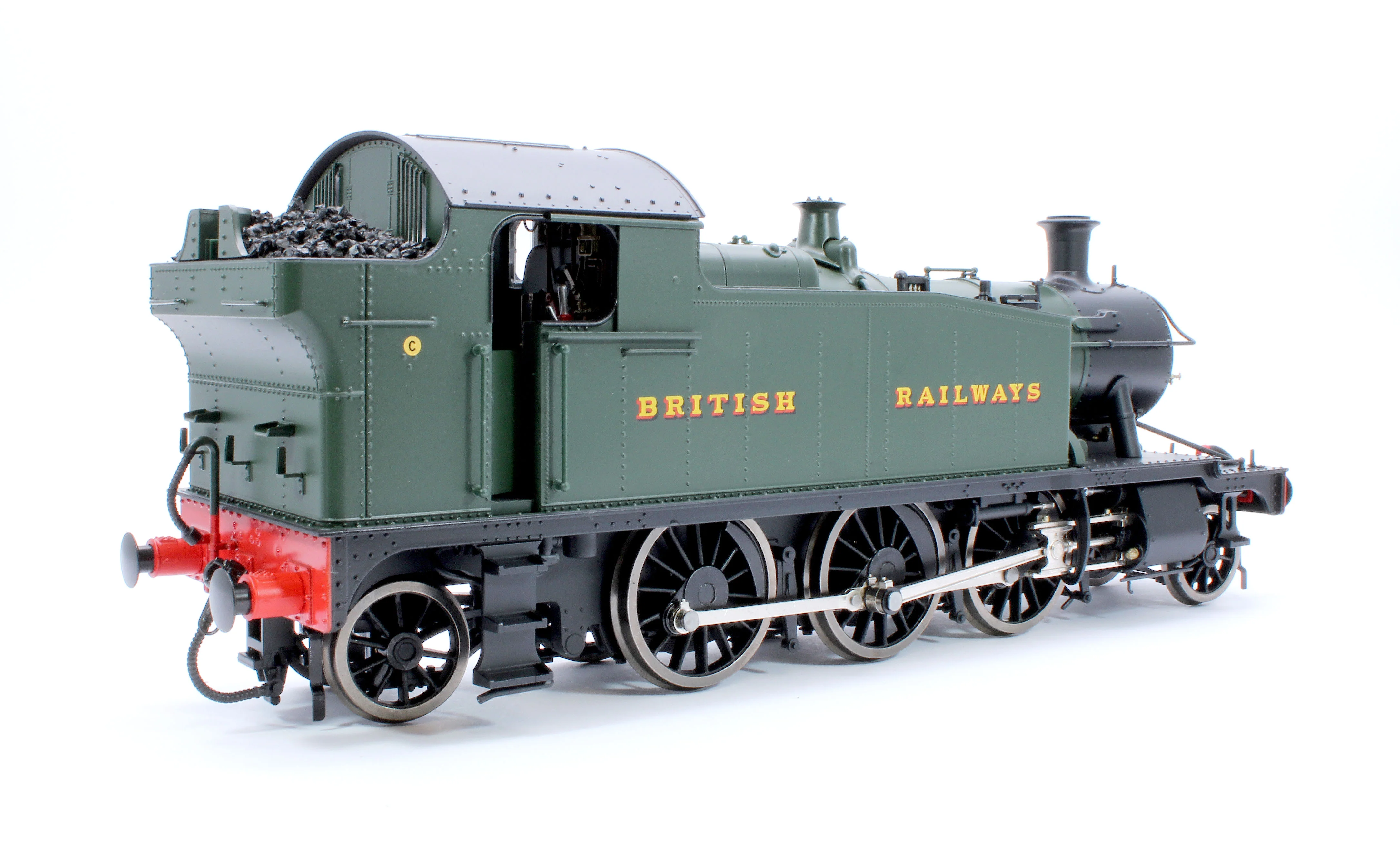 LHT-S-5505US Class 55xx 2-6-2 ’British Railways’ Green Unnumbered Steam Locomotive - DCC Sound Fitted - Image 3